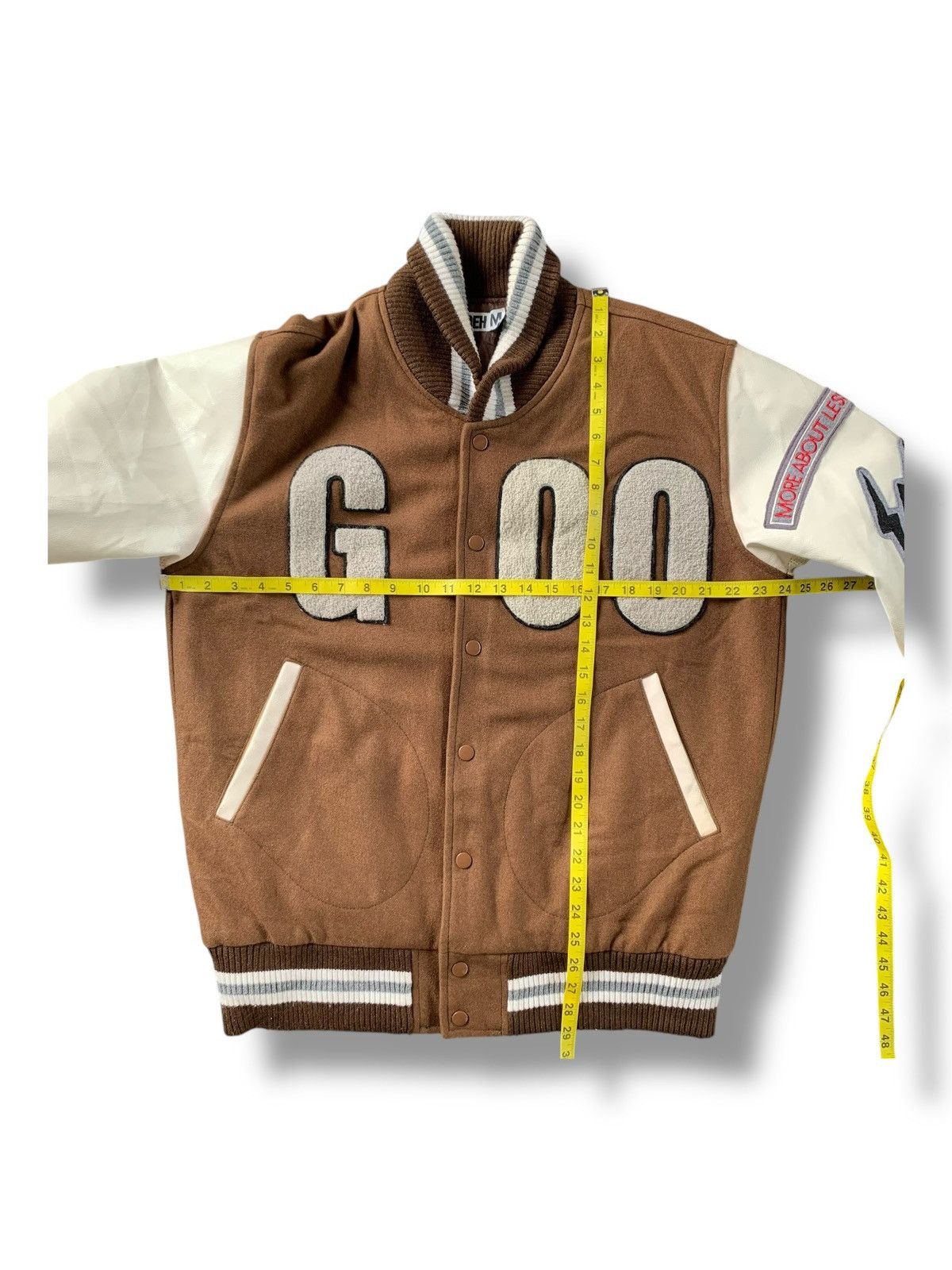 Good Enough GOOD ENOUGH GDEH CLASSIC JAPANESE BRAND VARSITY JACKET Size US M / EU 48-50 / 2 - 13 Thumbnail