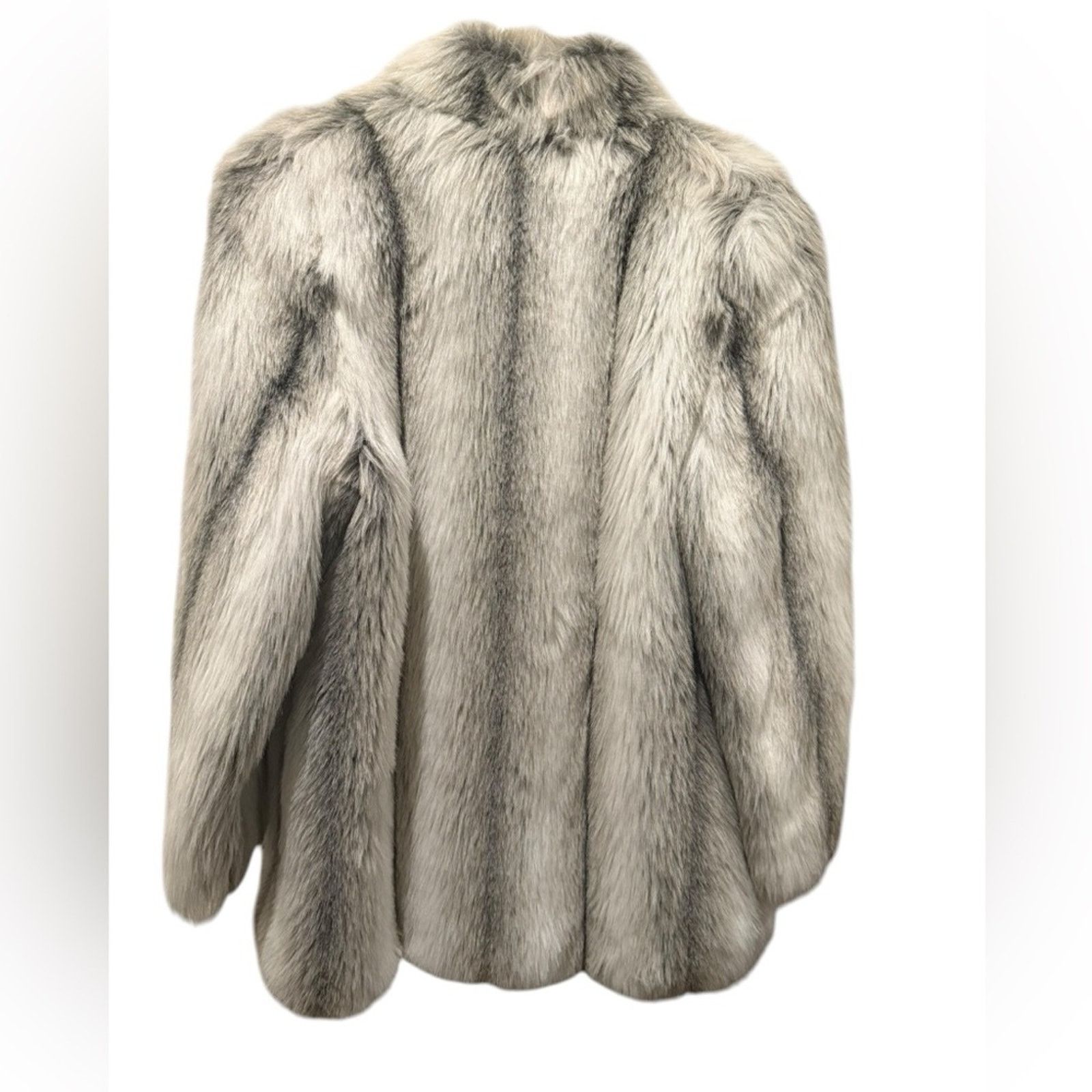 Del Bene Genuine Fur Coat, Small, Vintage Luxury Fox Fur