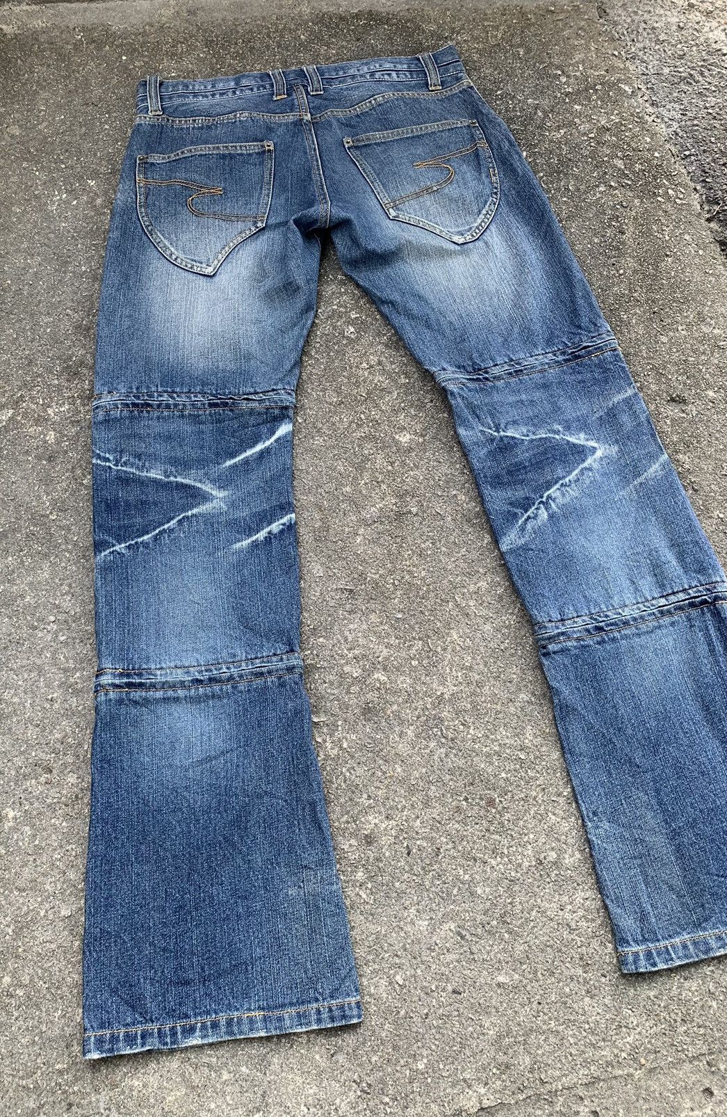 Japanese Brand Rare…Sementic Design 3 Way Lenght Zipper Punk Flared Pants Size US 33 - 17 Thumbnail