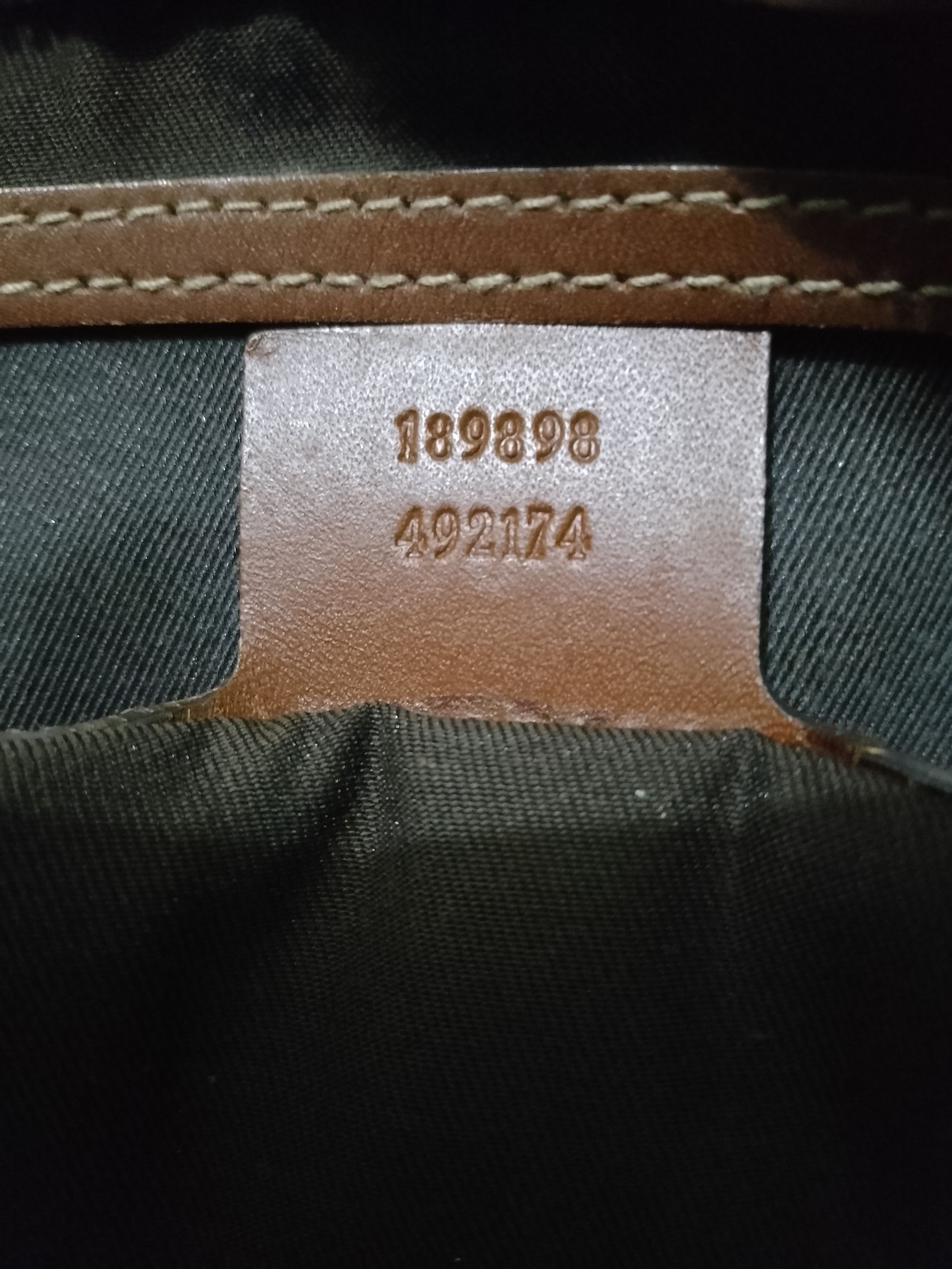 Gucci GUCCI GG Supreme Shoulder Bag Coated canvas Leather Size ONE SIZE - 6 Thumbnail