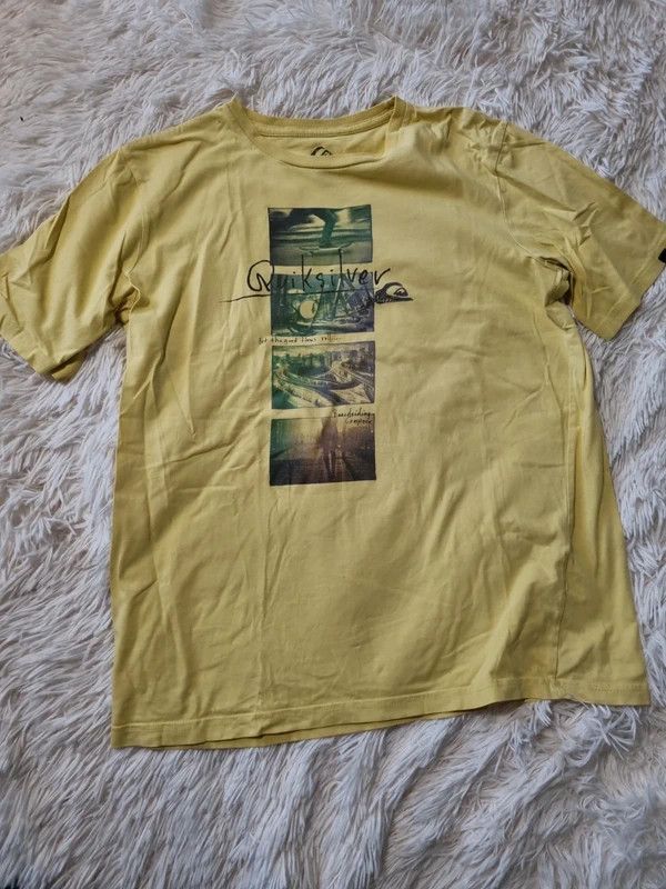 Quicksilver Y2K Quiksilver 2000s Surf Style Tee Vintage Size US S / EU 44-46 / 1 - 1 Thumbnail