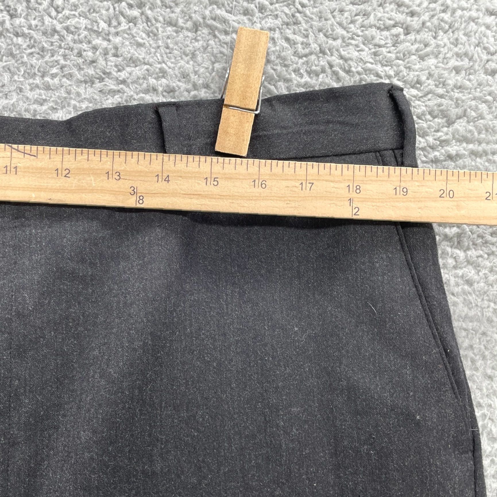 Vintage VINTAGE Zignone Wool Dress Pants Mens 38x29 Black Corpcore Classic Career Business 90's Size US 38 / EU 54 - 7 Thumbnail