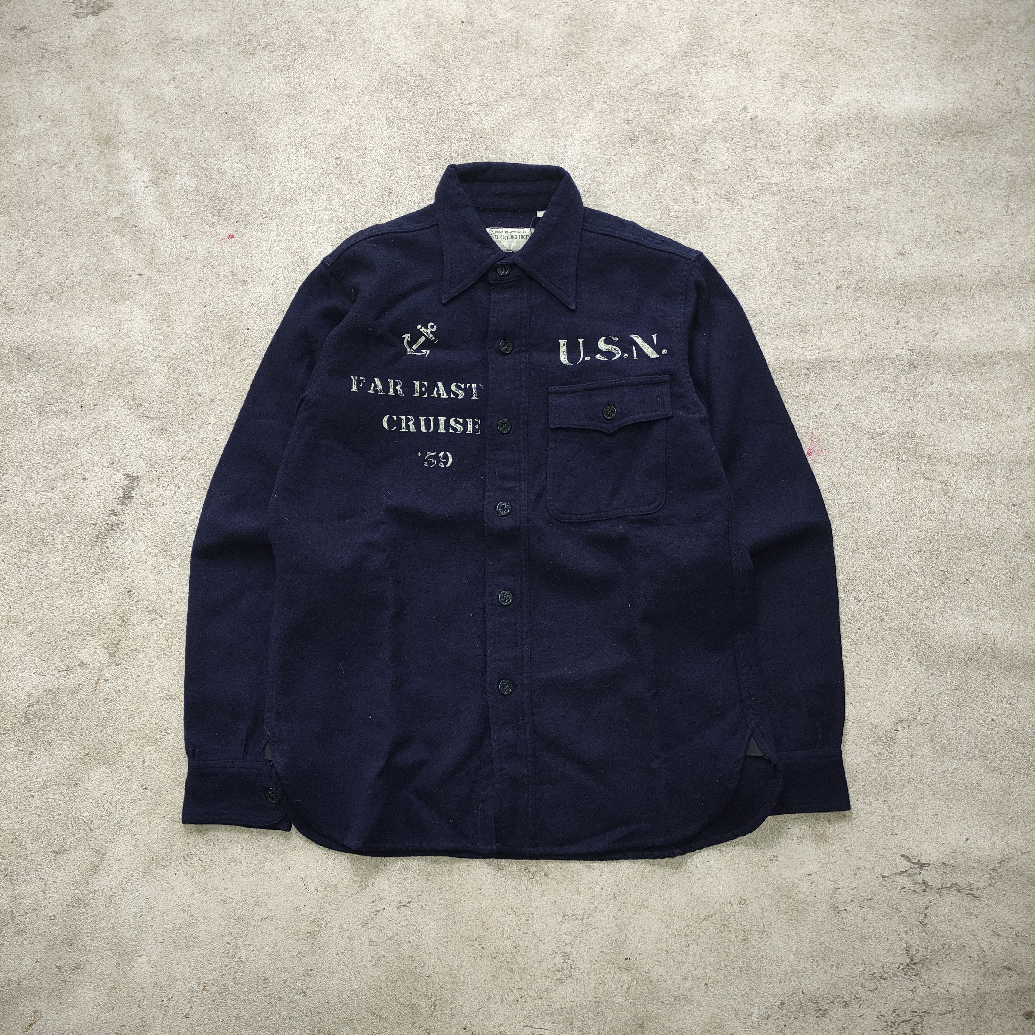 Buzz Rickson's Buzz Rickson's Wool Shirt USN Military Size US S / EU 44-46 / 1 - 5 Thumbnail