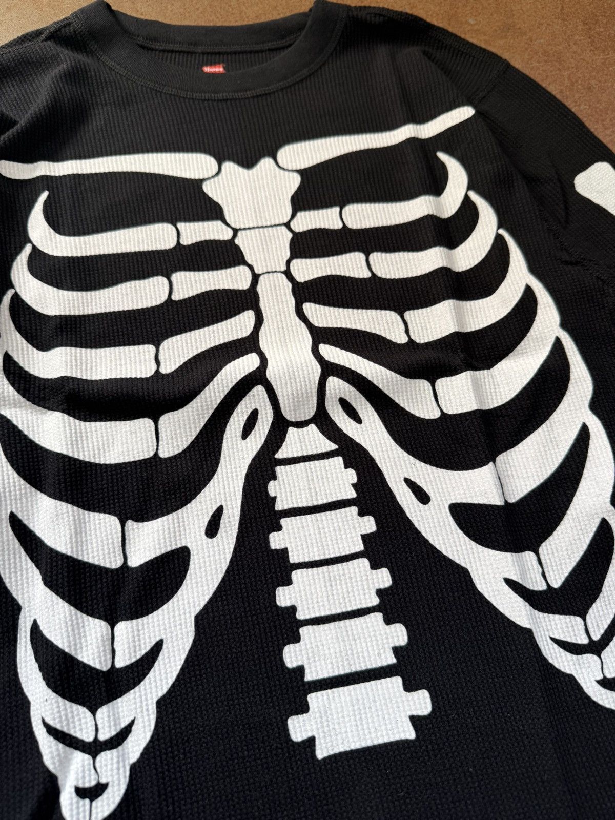Hanes × Supreme Supreme x Hanes Bone Skeleton Thermal Black Medium Size US M / EU 48-50 / 2 - 4 Thumbnail
