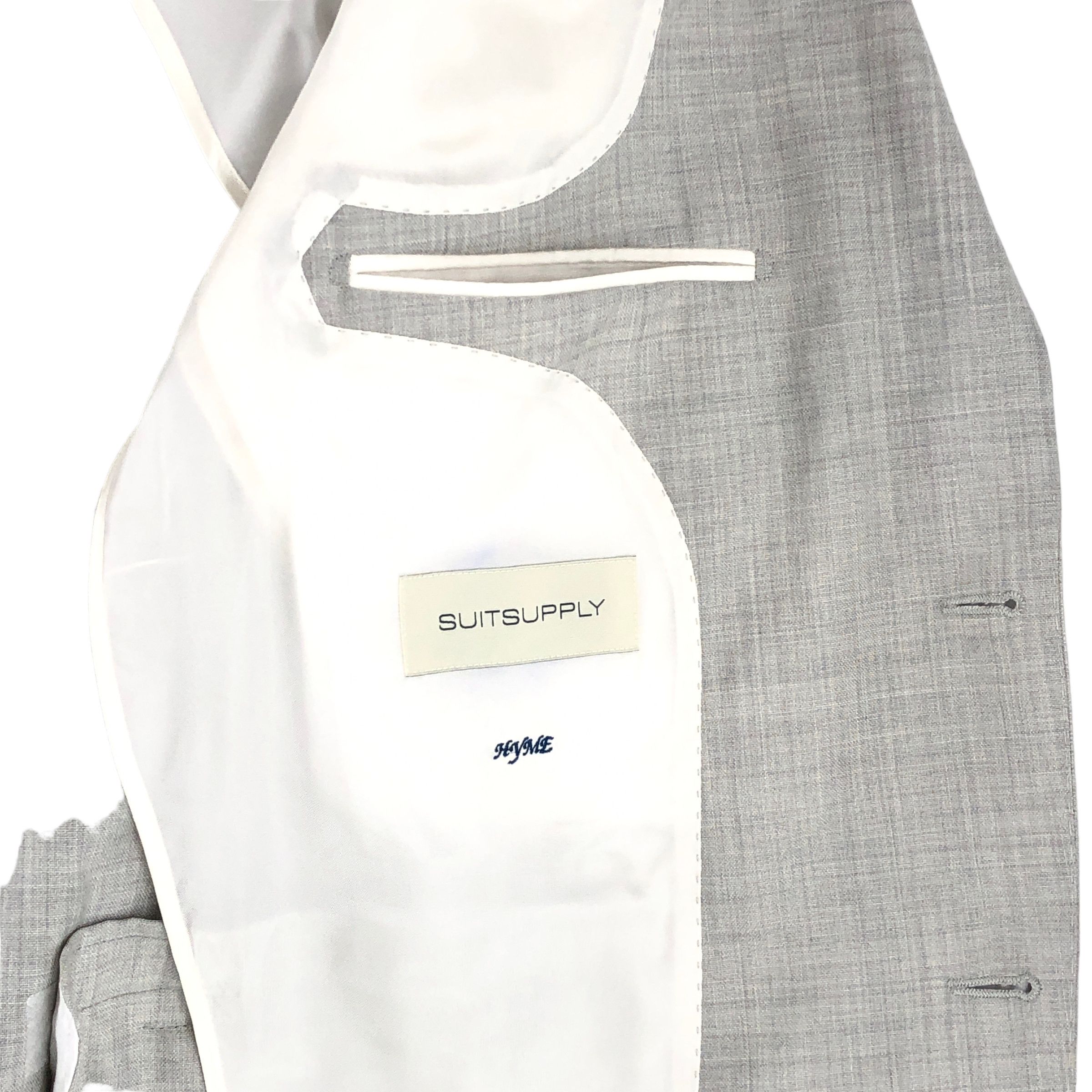 Suitsupply La Spalla Pure Wool Blazer Size 3XL (EU:58; UK:48; US:34R) Size 48R - 9 Thumbnail