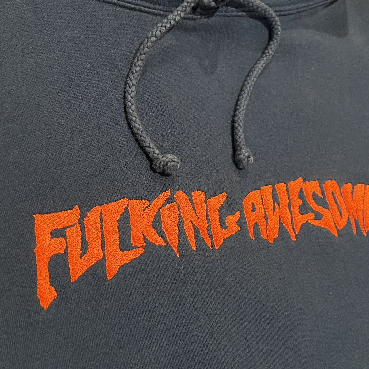 Fucking Awesome Fucking Awesome Og Logo hoodie Orange on blue Size US L / EU 52-54 / 3 - 13 Thumbnail
