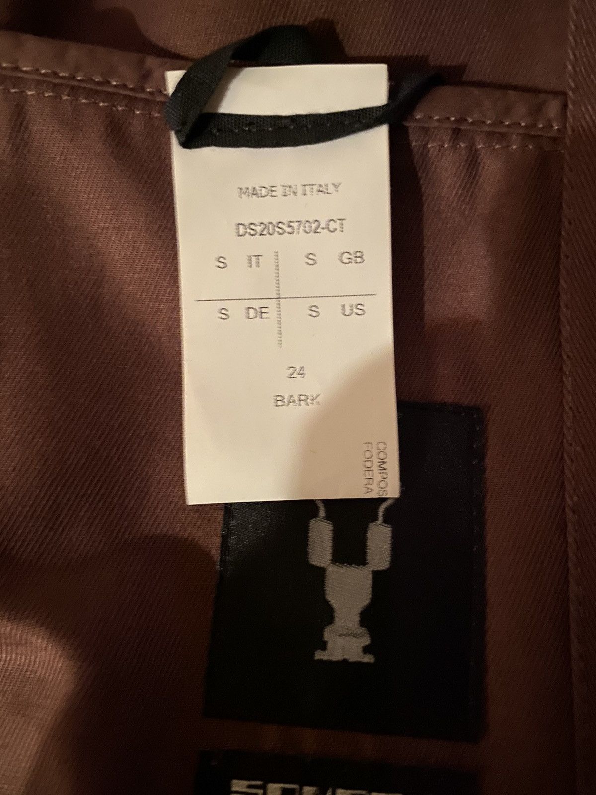 Rick Owens × Rick Owens Drkshdw Rick Owens DRKSHDW Worker Jacket Bark Size US S / EU 44-46 / 1 - 5 Thumbnail