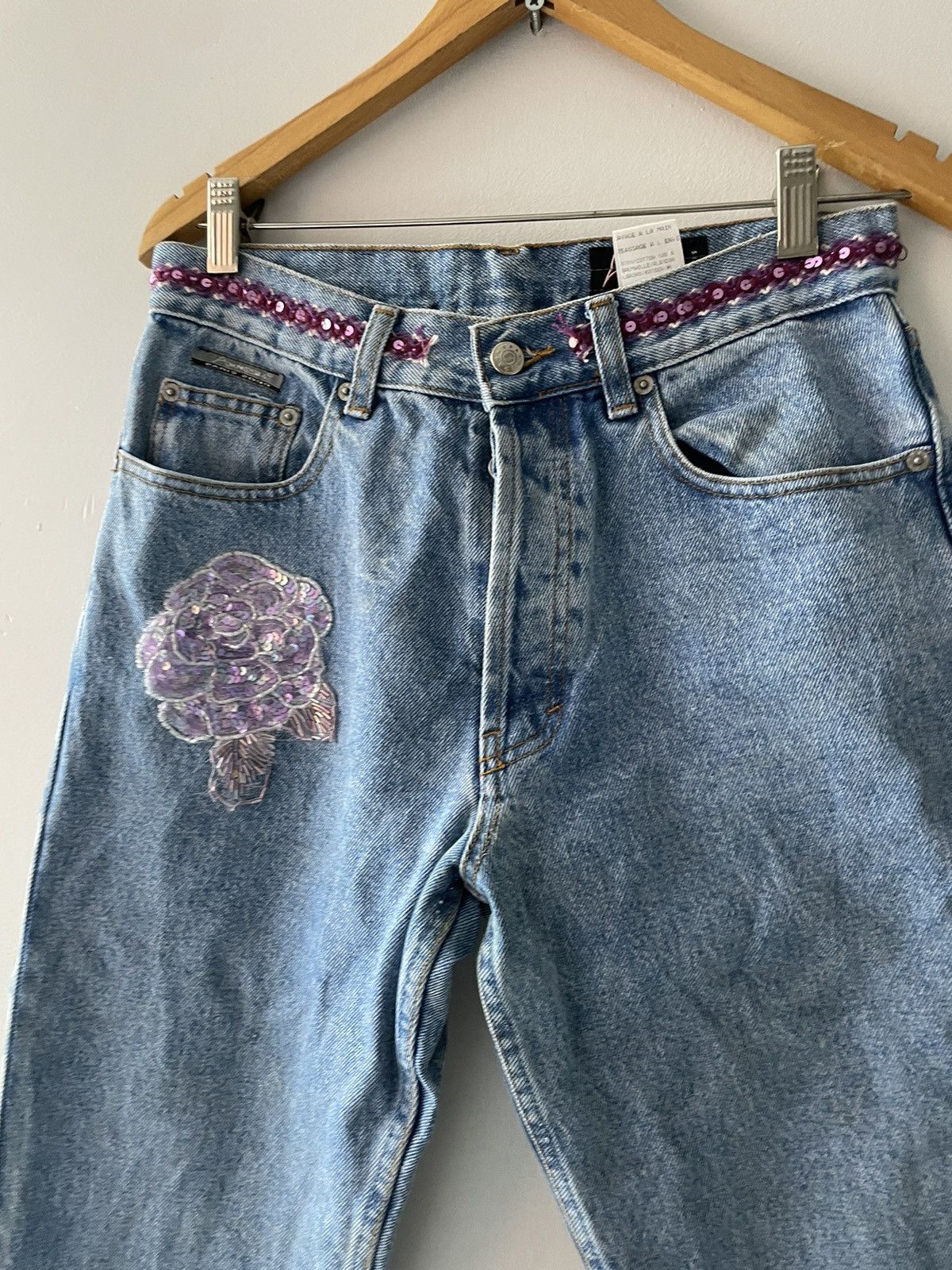 Vintage 90’s parisian jean Size 27" / US 4 / IT 40 - 12 Thumbnail