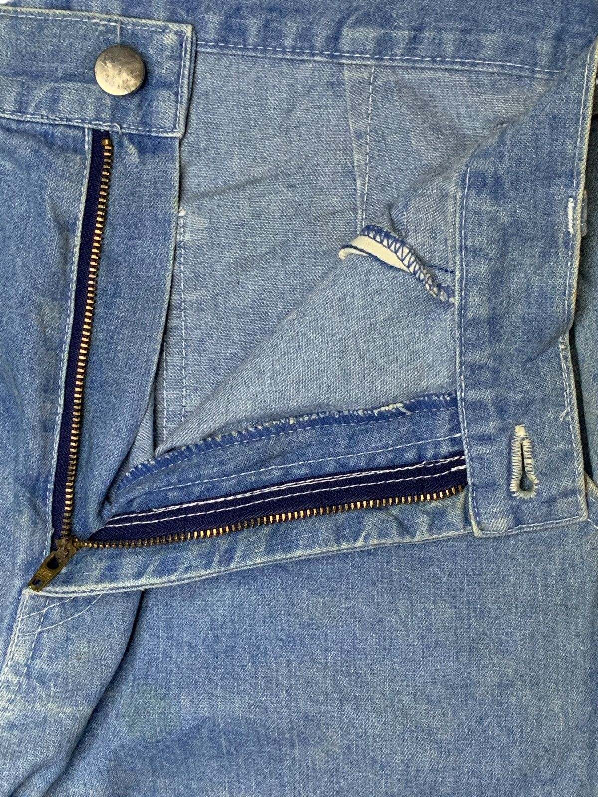 Japanese Brand Vintage Japanese Brand Mud Wash Carpenter Baggy Jeans Size 27" / US 4 / IT 40 - 9 Thumbnail