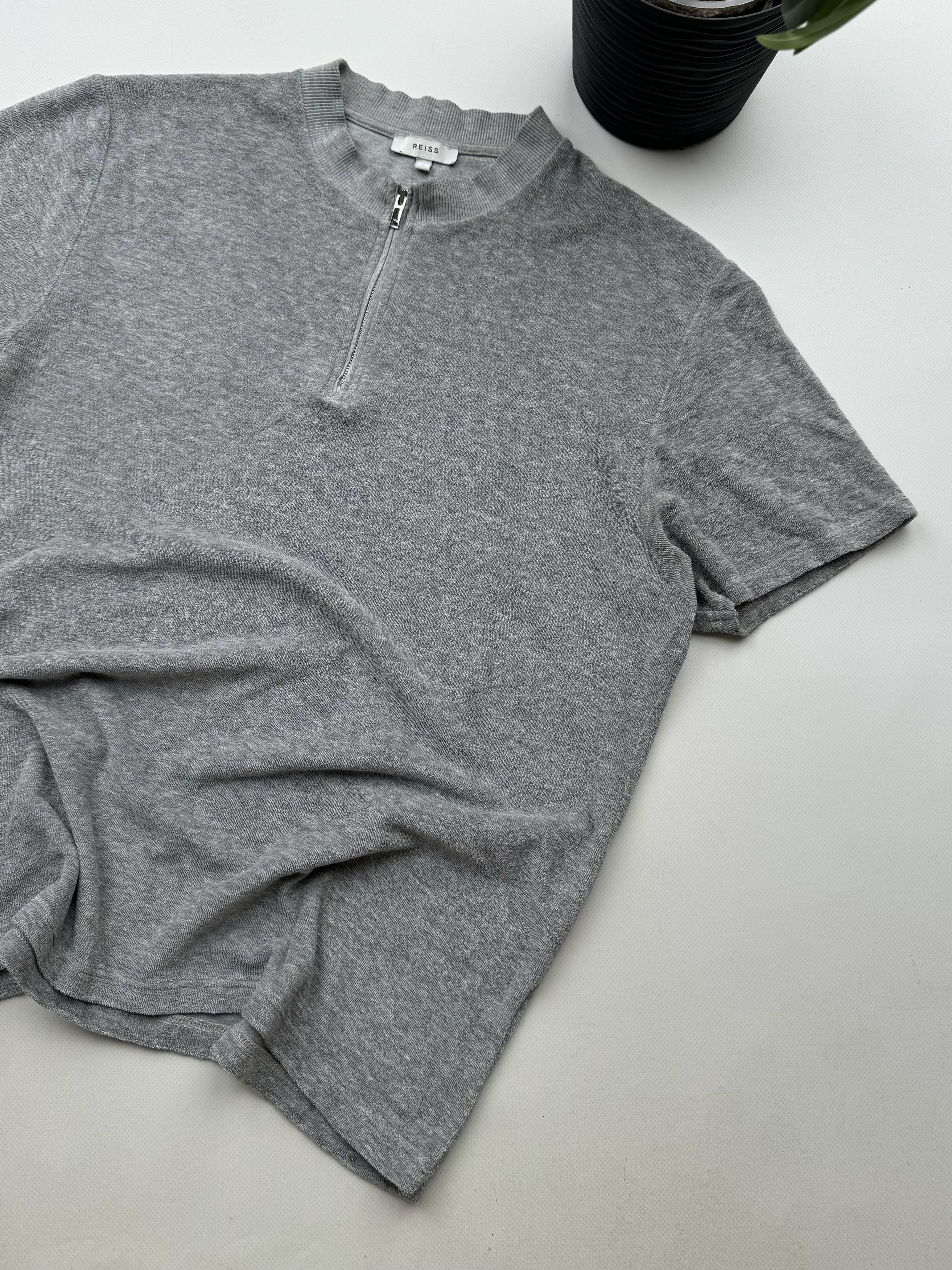 Reiss Reiss T-Shirt With Zipped (365) Size US L / EU 52-54 / 3 - 3 Thumbnail