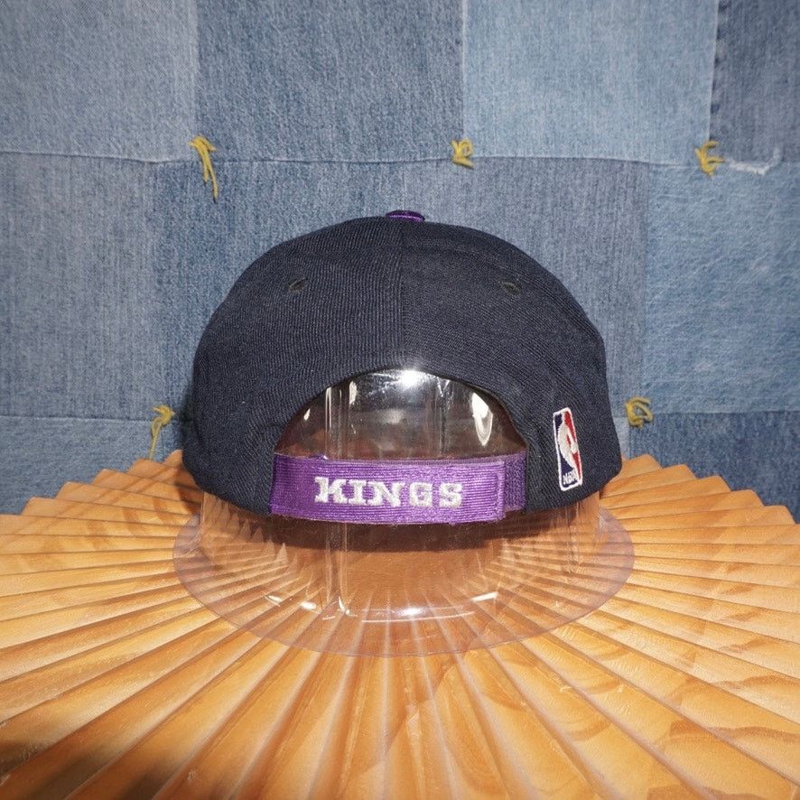 NBA OSFA - Vintage Y2K Sacramento Kings embroider NBA 2000s hat Size ONE SIZE - 4 Thumbnail