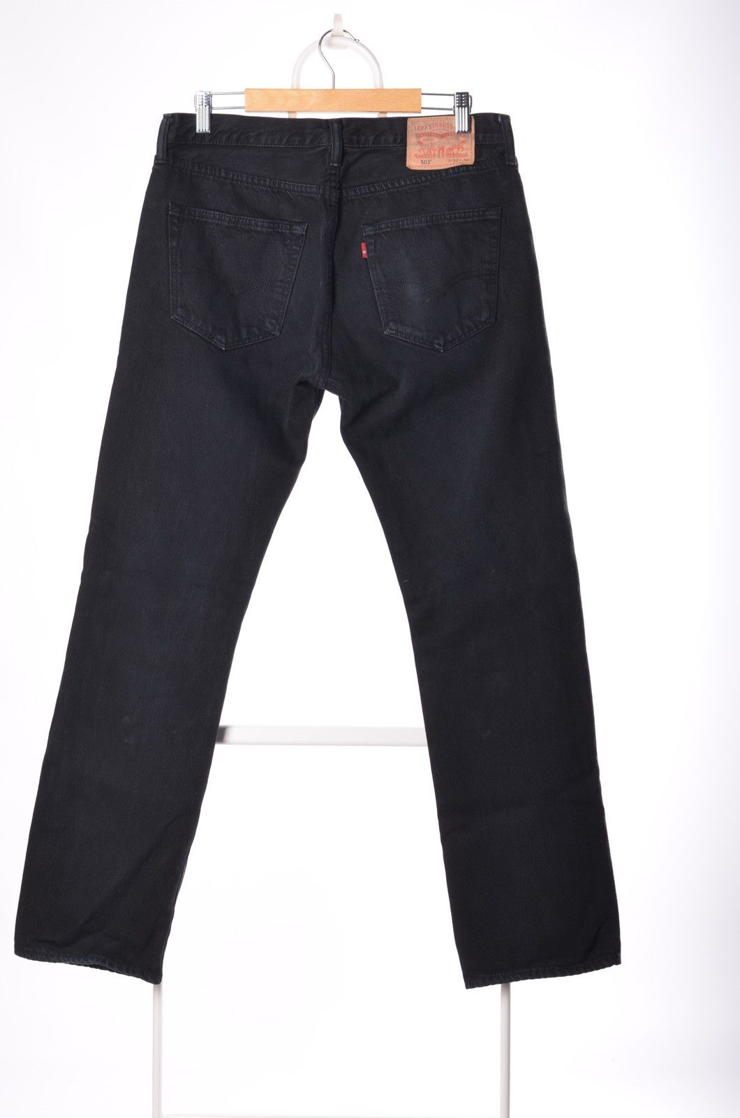 Levi's Levi's 501 Black Vintage Denim Jeans W32 Size US 32 / EU 48 - 2 Thumbnail