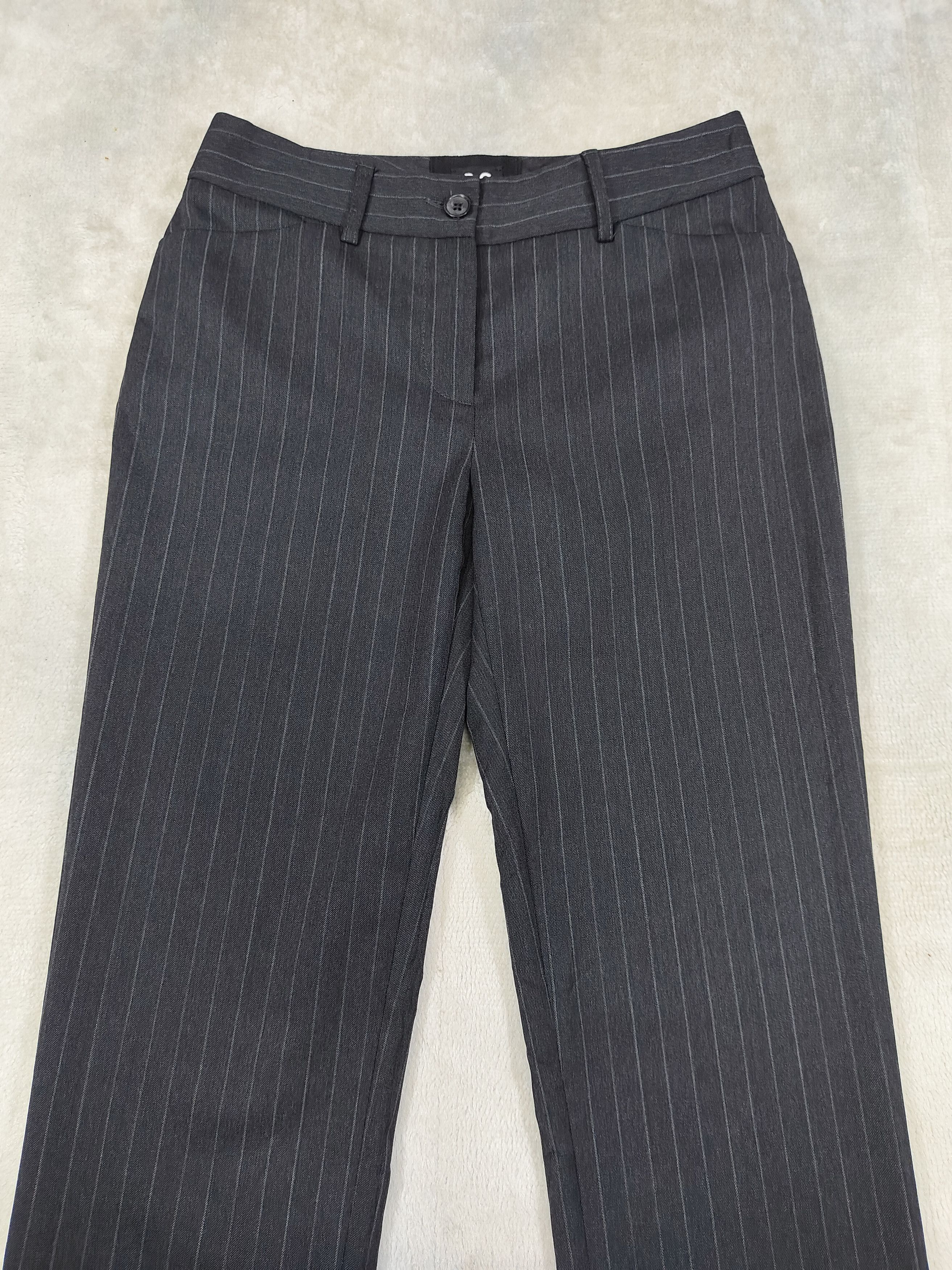 Dolce & Gabbana 00s Dolce Gabbana- Tailoring Pinstripe Slim Trousers Size 28" / US 6 / IT 42 - 2 Thumbnail