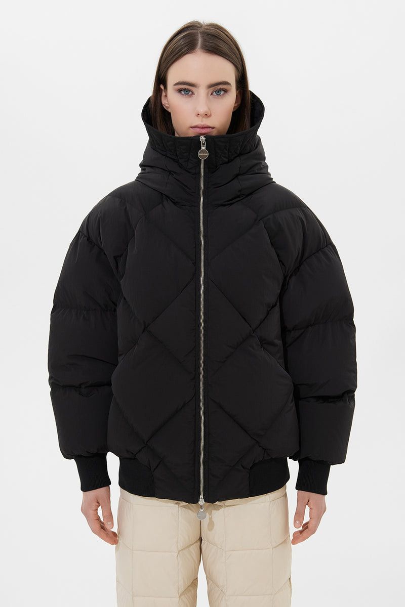 IENKI IENKI o1s22i1n1024 Short Down Jacket in Black Size M / US 6-8 / IT 42-44 - 3 Thumbnail
