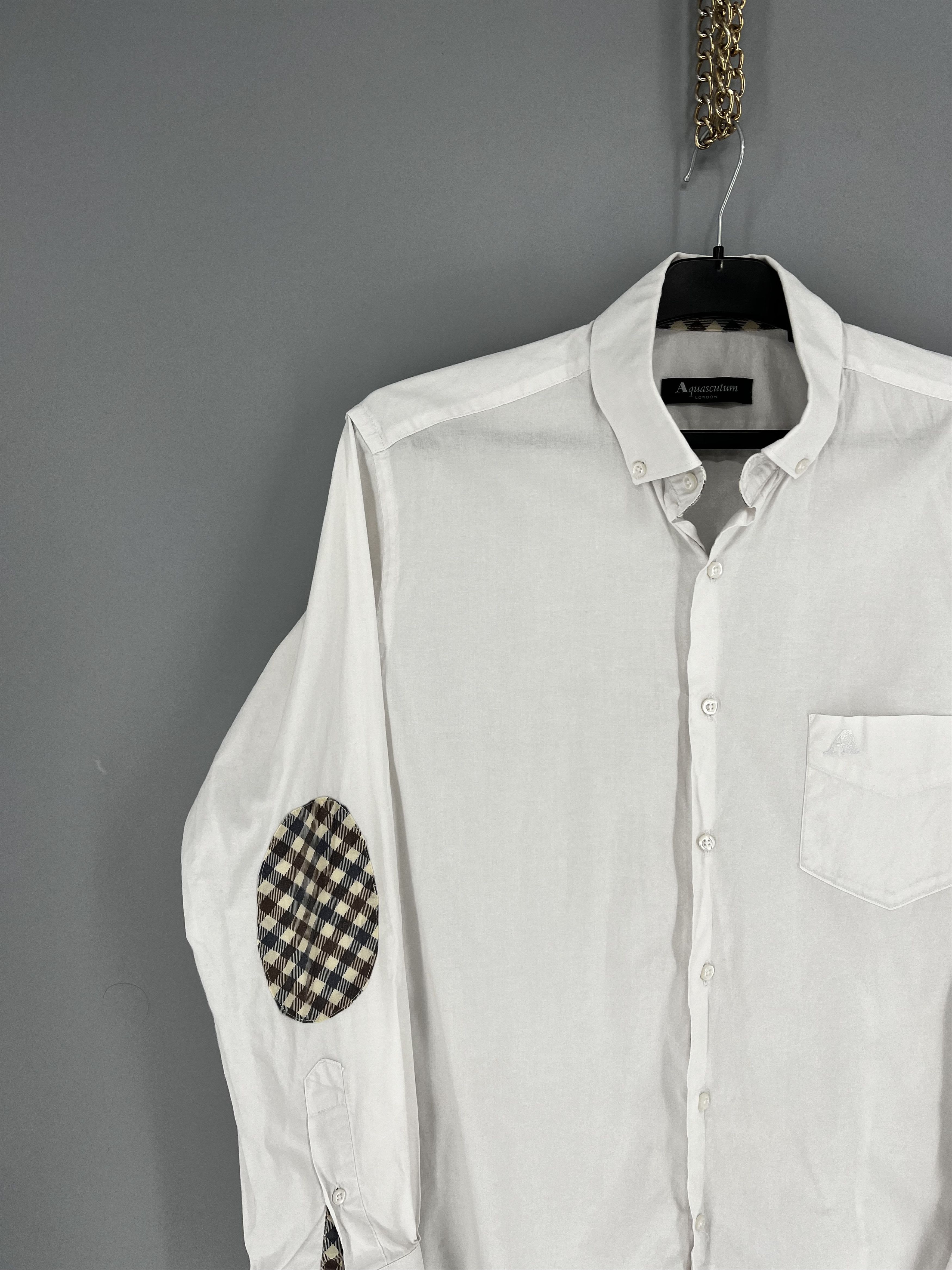 Aquascutum Mens Shirt Long Sleeve Aquascutum Vintage Size s Size US S / EU 44-46 / 1 - 4 Thumbnail