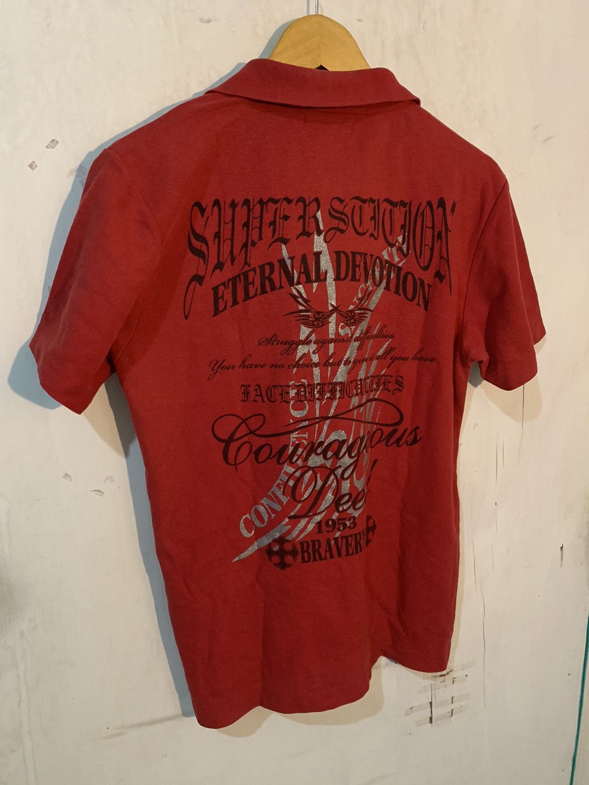 KMRii × Le Grande Bleu (L.G.B.) × Yasuyuki Ishii Japanese poem tribal Y2K styel Size US L / EU 52-54 / 3 - 5 Thumbnail