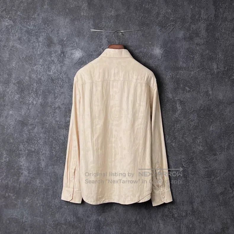 Versace Versace Dark pattern cotton shirt Size US M / EU 48-50 / 2 - 2 Thumbnail