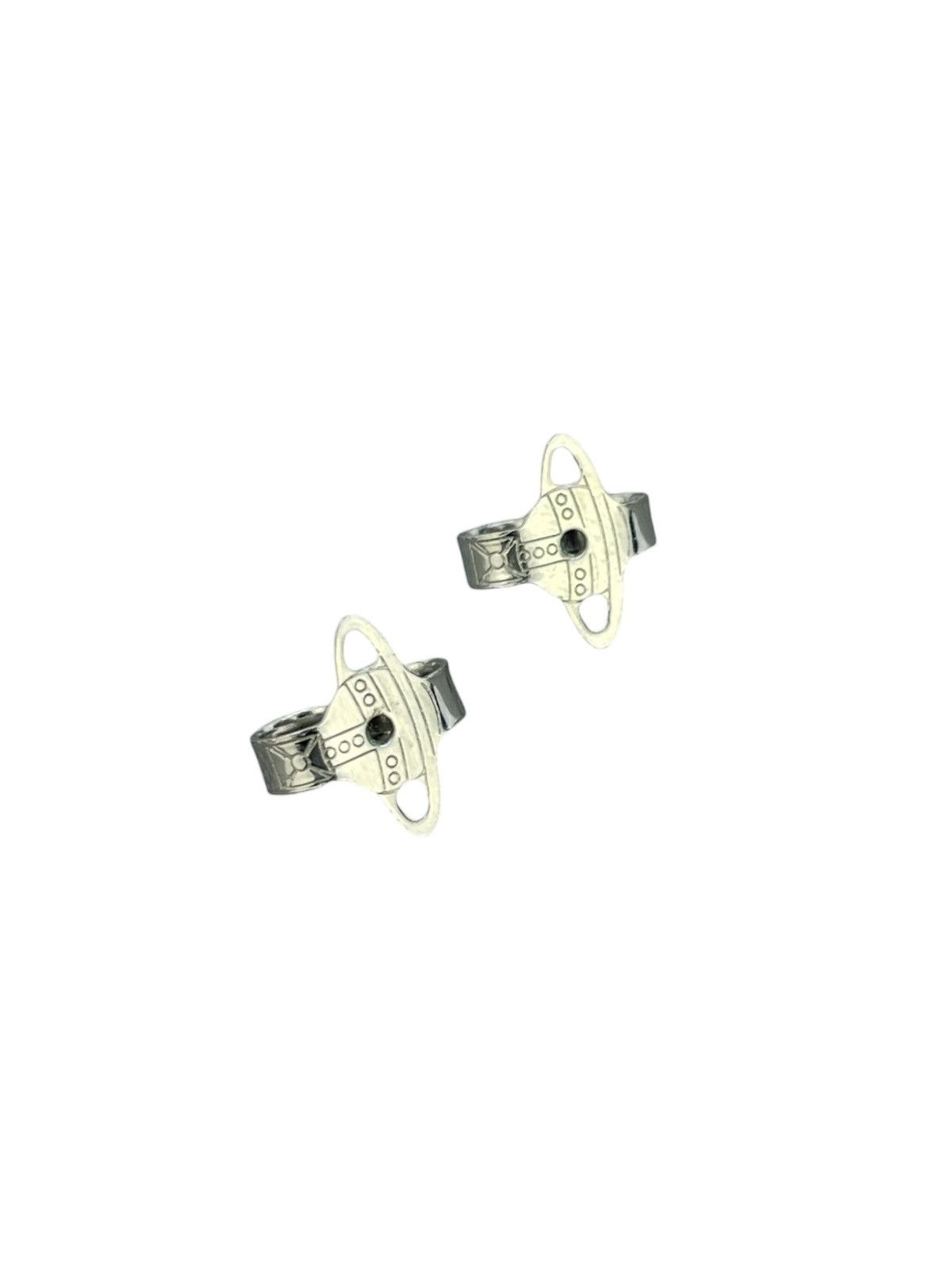 Vivienne Westwood Spell Out Hoop Orb Earrings Size ONE SIZE - 8 Thumbnail