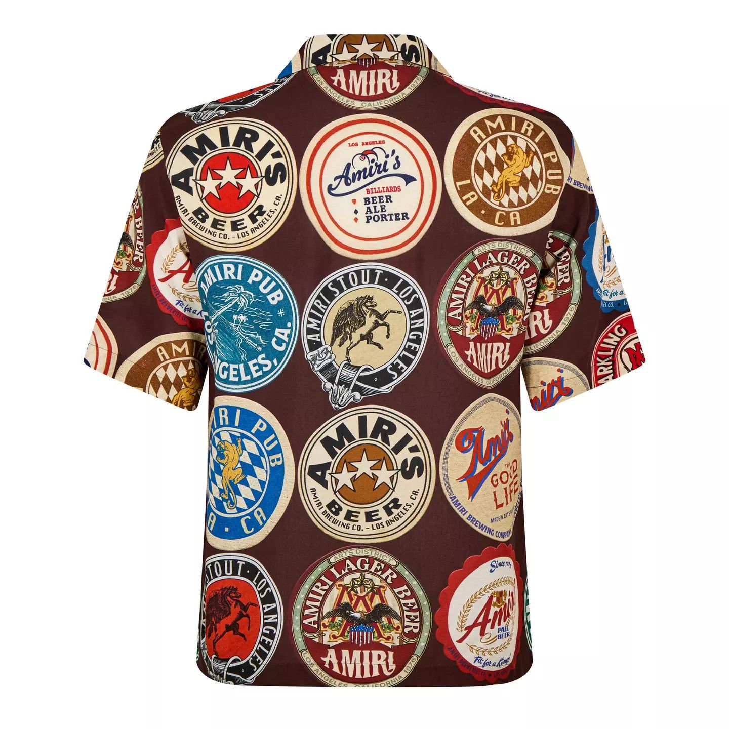 Amiri o1g2r1mq0426 Coasters Bowling Shirt in Multicolor Size US S / EU 44-46 / 1 - 2 Thumbnail