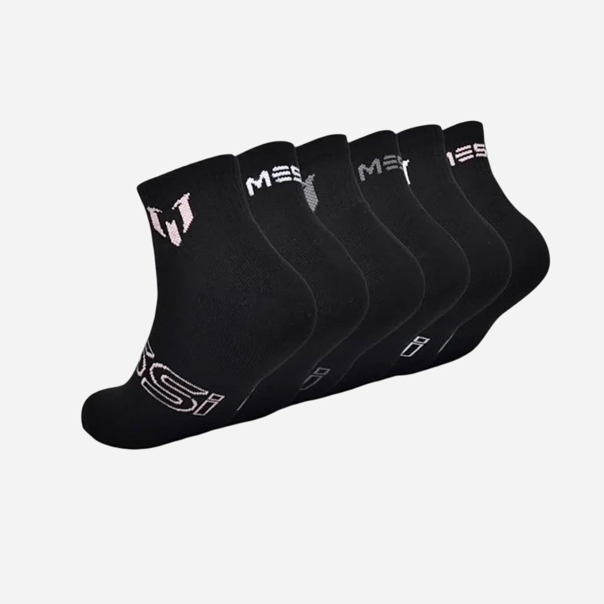 Other Messi Collection Men’s Logo Quarter Socks 6-pack Sz 6-12 Size ONE SIZE - 4 Thumbnail