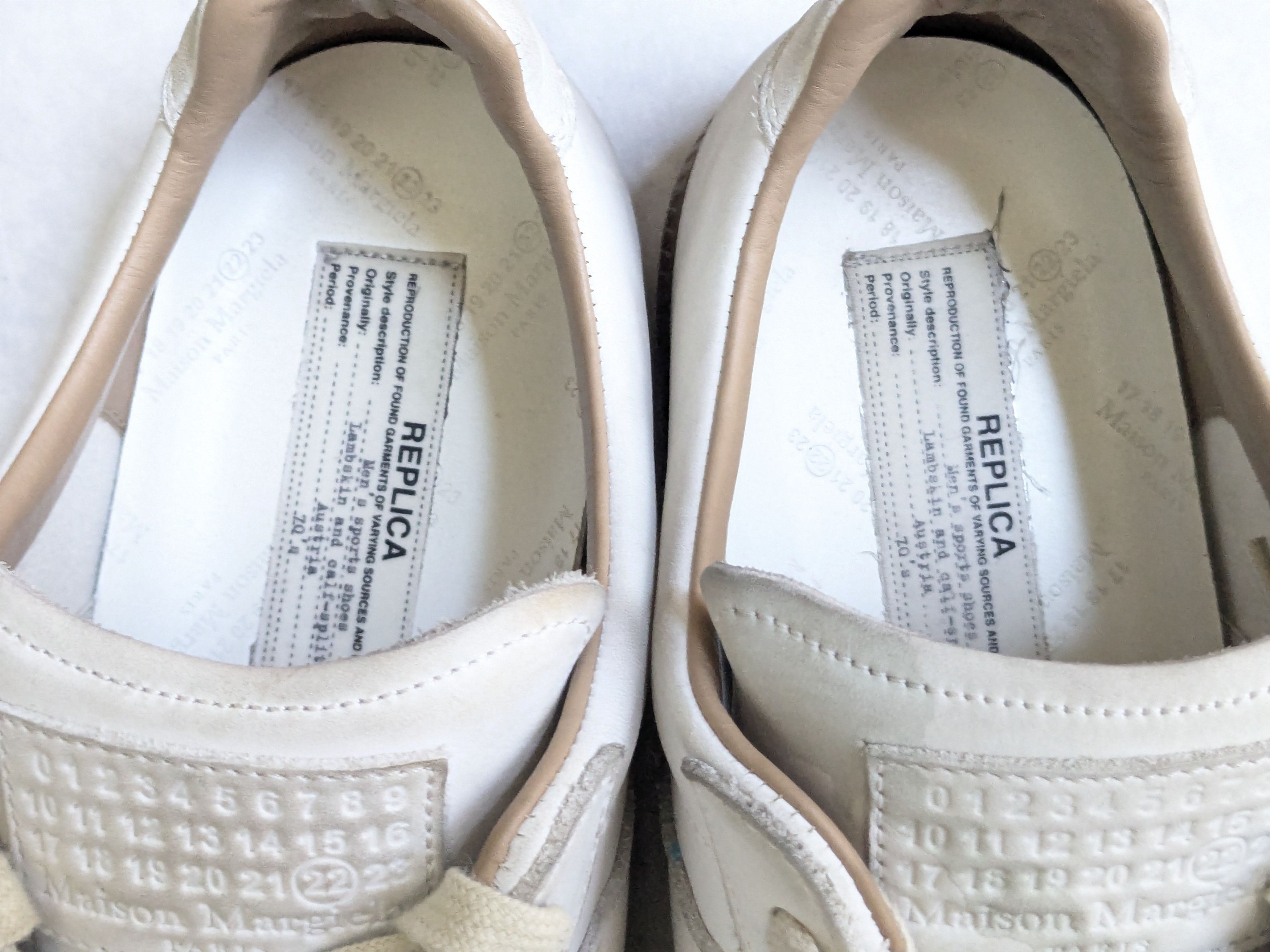 Maison Margiela Maison Margiela Replica GAT Sneaker 46.5 13.5 Paint Splatter Size US 13 / EU 46 - 10 Thumbnail