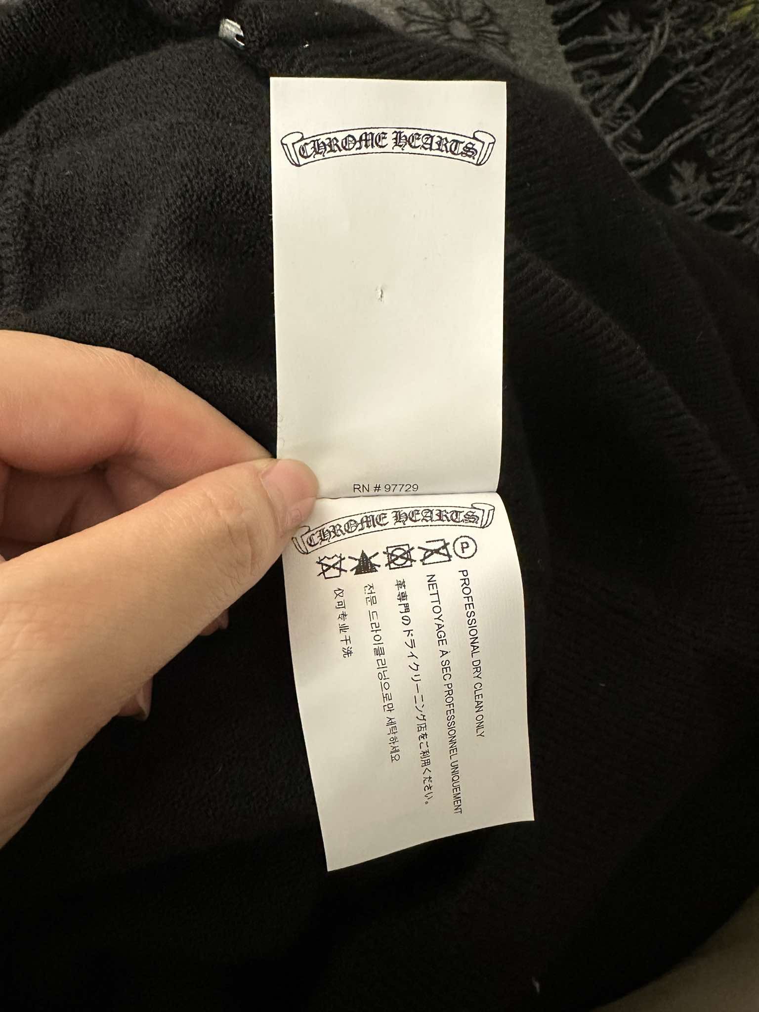 Chrome Hearts CHROME HEARTS Cashmere Plus Patch Zip Hoodie Knit Size US S / EU 44-46 / 1 - 9 Thumbnail