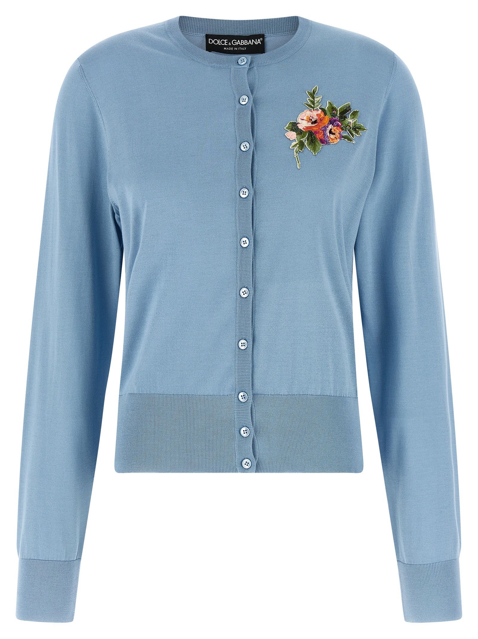 Dolce & Gabbana Floral embroidery cardigan Size M / US 6-8 / IT 42-44 - 1 Thumbnail