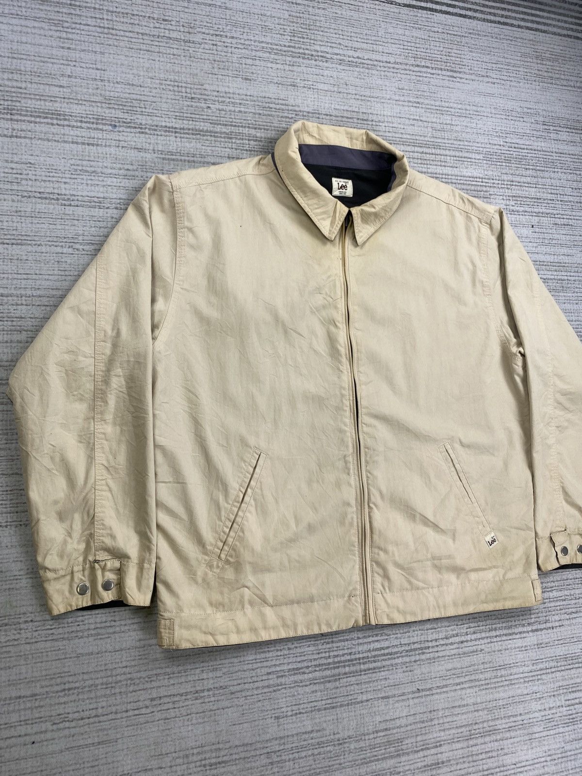 Japanese Brand × Lee × Vintage Vintage 90s LEE DENIM USA Reversible Jacket Size US XL / EU 56 / 4 - 13 Thumbnail