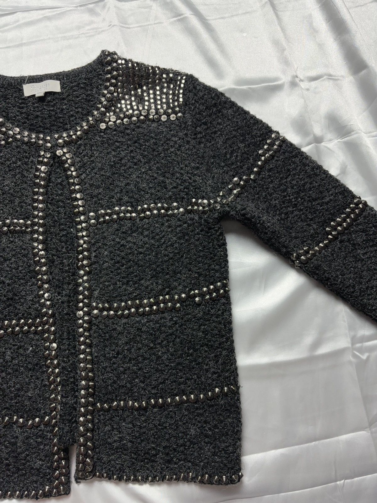 Vintage Archive vintage pullover knit cardigan chainmail Size S / US 4 / IT 40 - 9 Thumbnail
