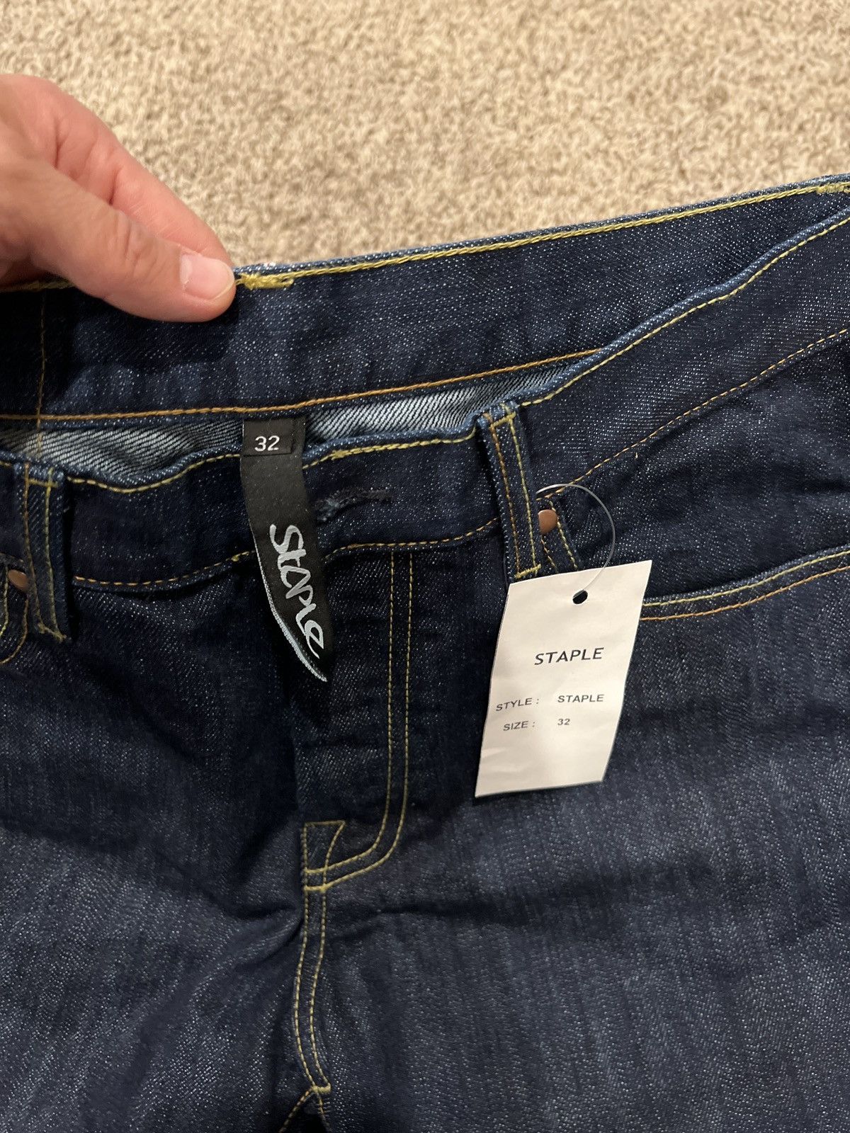 Staple Staple 1975 Denim Selvedge sz 32 Vintage Size US 32 / EU 48 - 4 Thumbnail