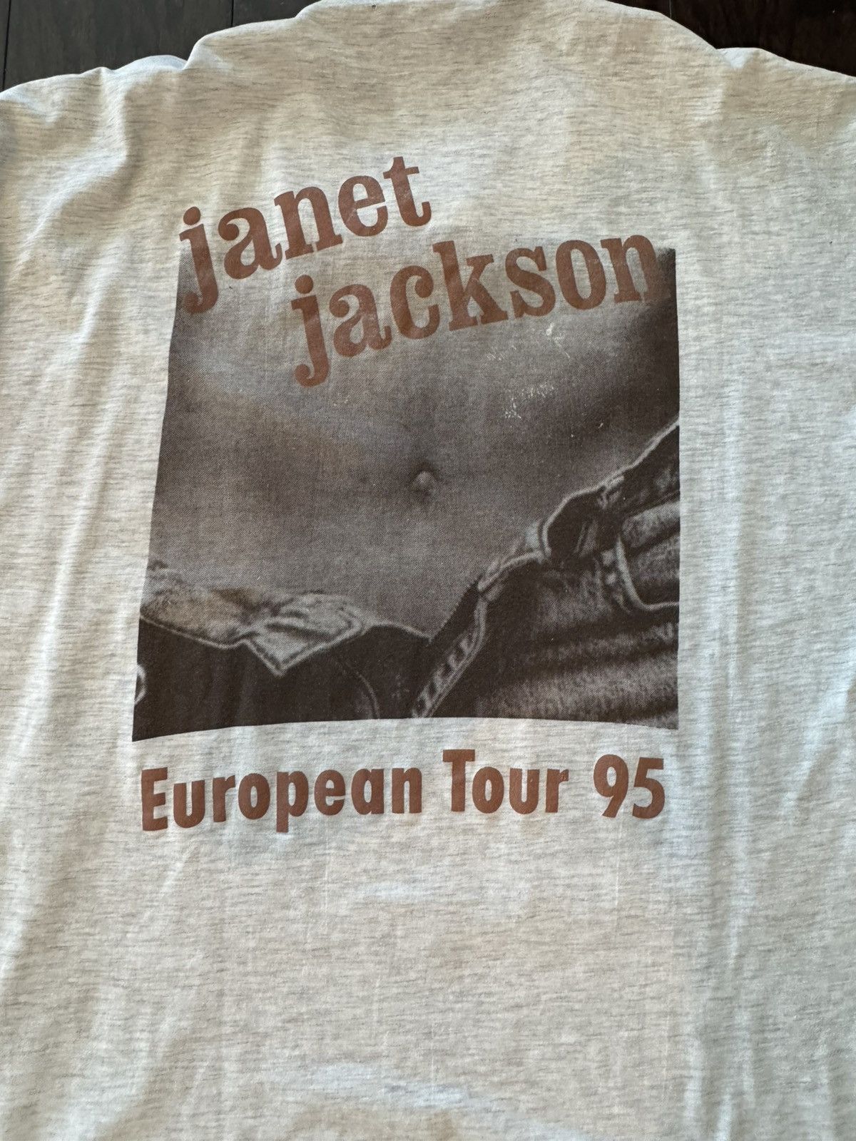 Band Tees Janet Jackson Europe Tour Tee 95 Size US L / EU 52-54 / 3 - 6 Thumbnail