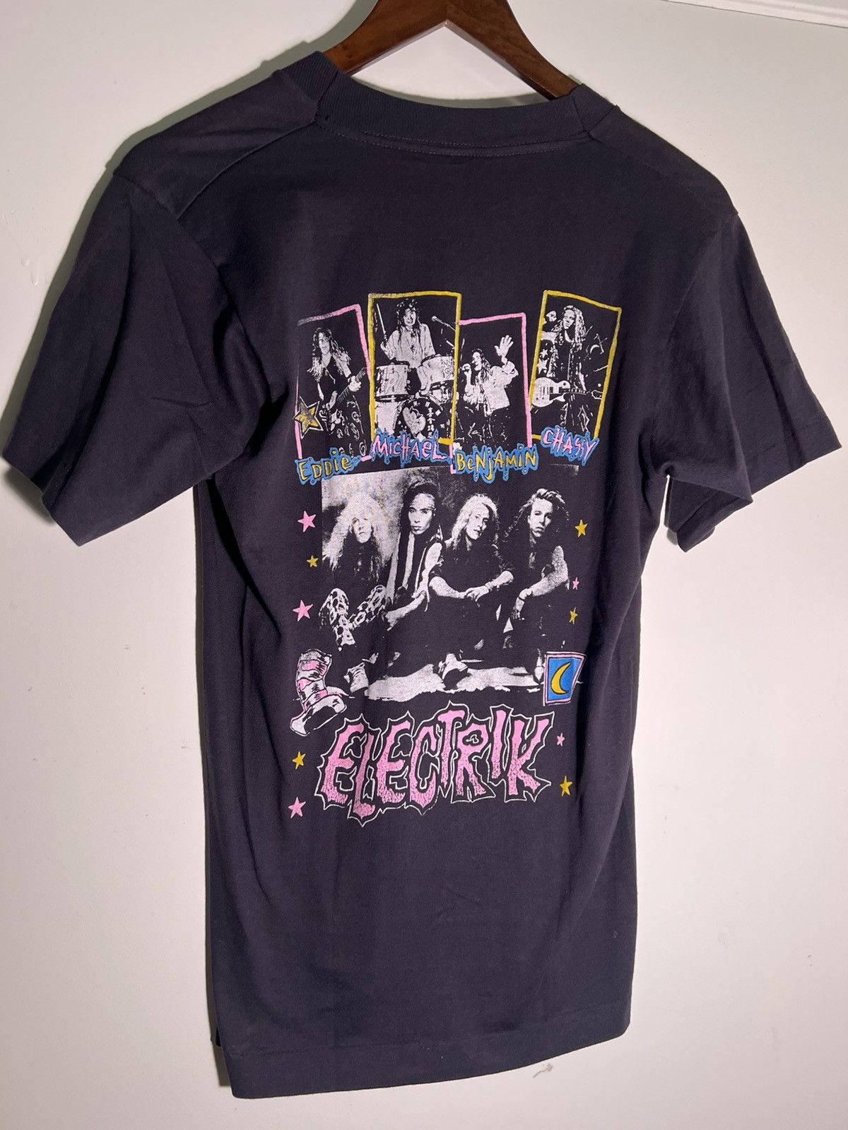 Band Tees 80’s 90’s VTG Vintage Electrik Harmony Rock Band Retro Shirt Size US S / EU 44-46 / 1 - 2 Thumbnail