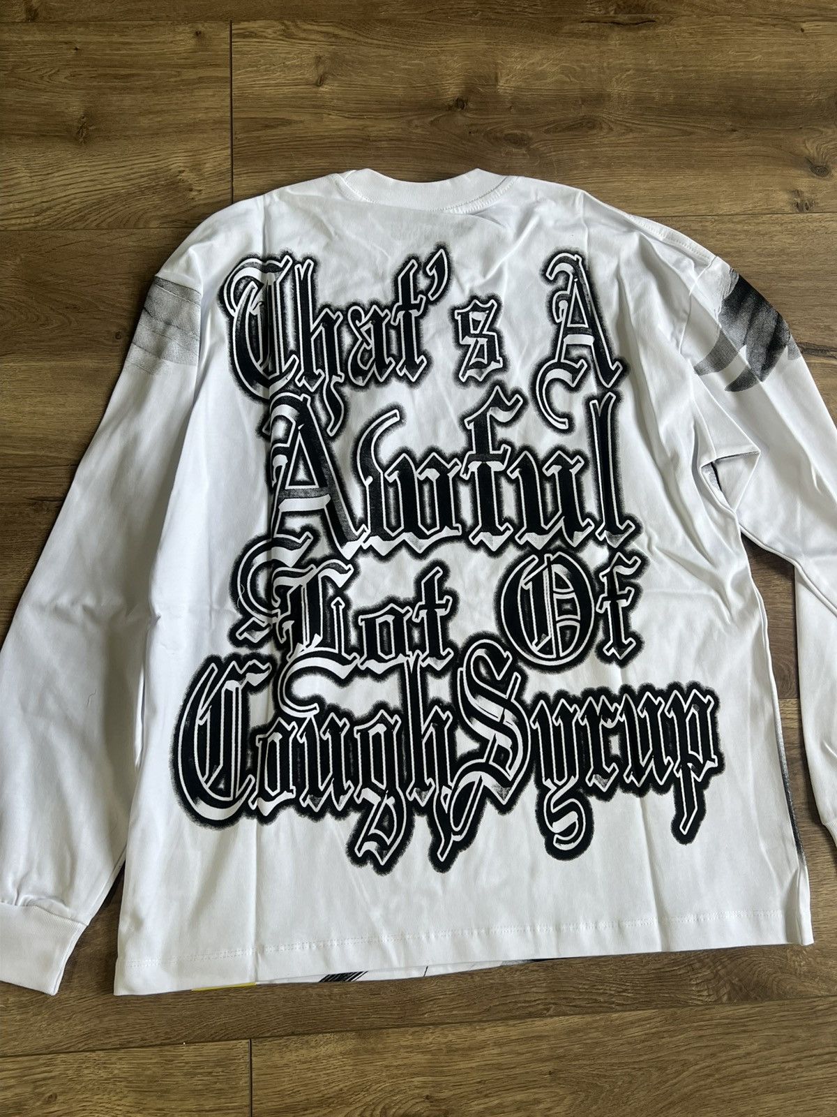 Other That's A Awful Lot Of Cough Syrup Angel Graphic Men's Long Size US M / EU 48-50 / 2 - 4 Thumbnail