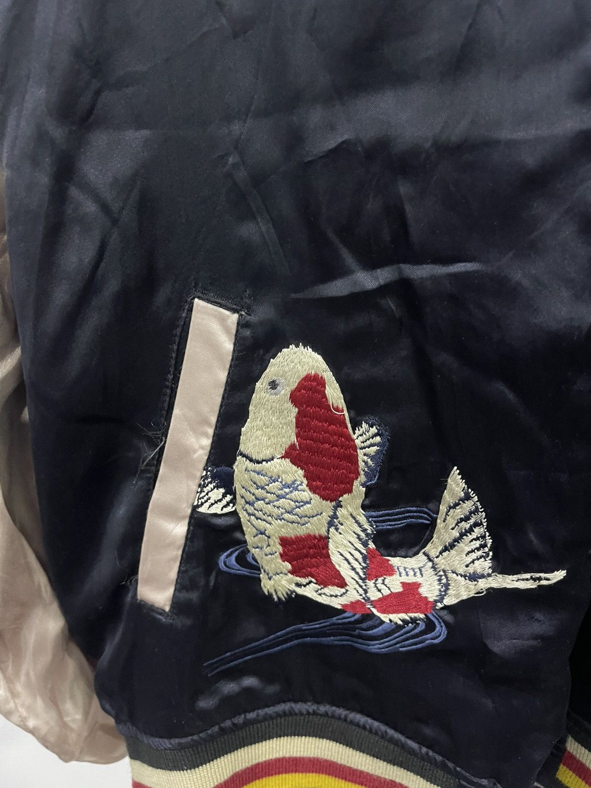Japanese Brand Houston Rayon Sukajan Reversible Souvenier Jacket Size US L / EU 52-54 / 3 - 8 Thumbnail