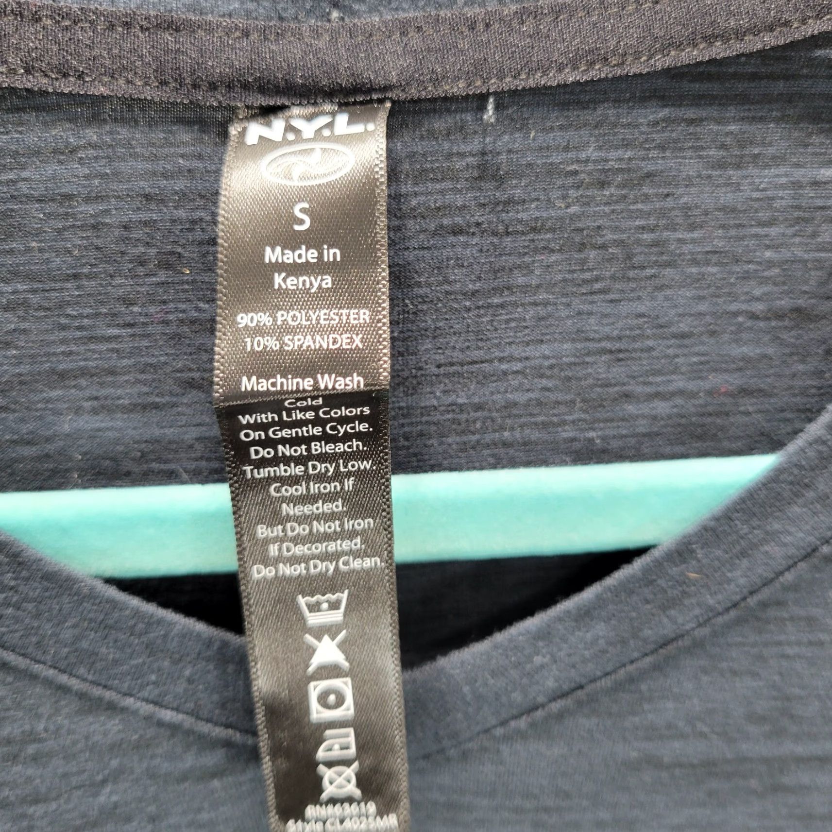 Vintage VINTAGE Women's NY Laundry Black Long Sleeve Shirt Pullover Stretch Sz S NWT Size S / US 4 / IT 40 - 3 Thumbnail