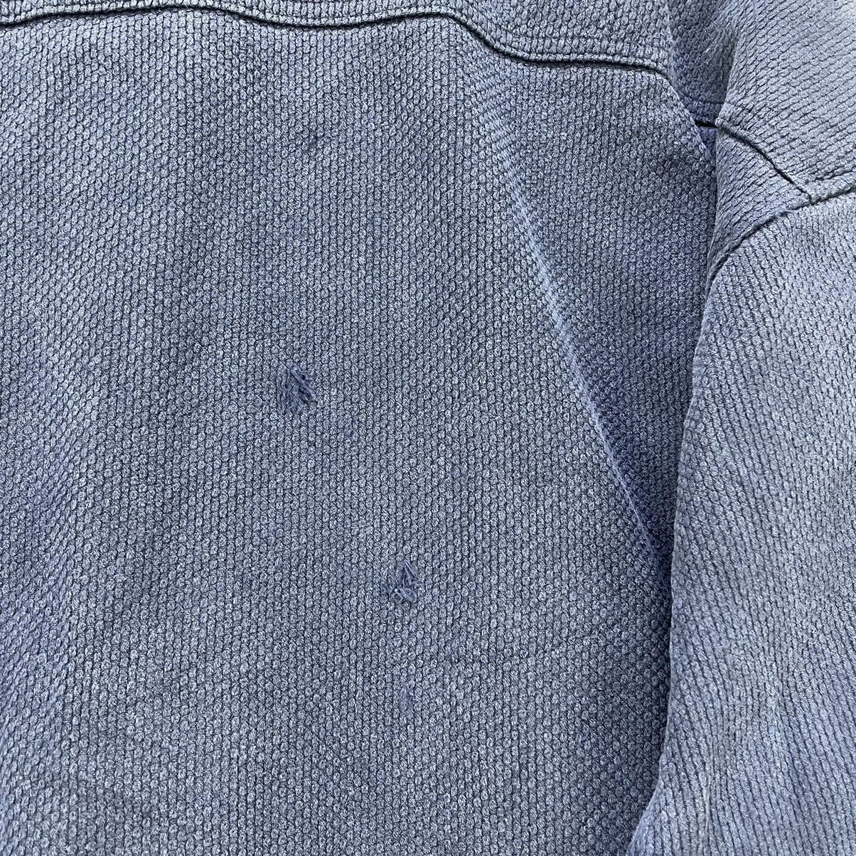 Indigo Japanese Brand Sashiko Single Biker Jacket Size US M / EU 48-50 / 2 - 11 Thumbnail