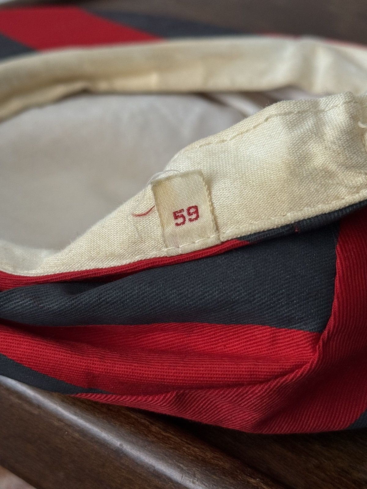 Japanese Brand ≈1960s Vintage European Striped Flat Cap Size ONE SIZE - 6 Thumbnail
