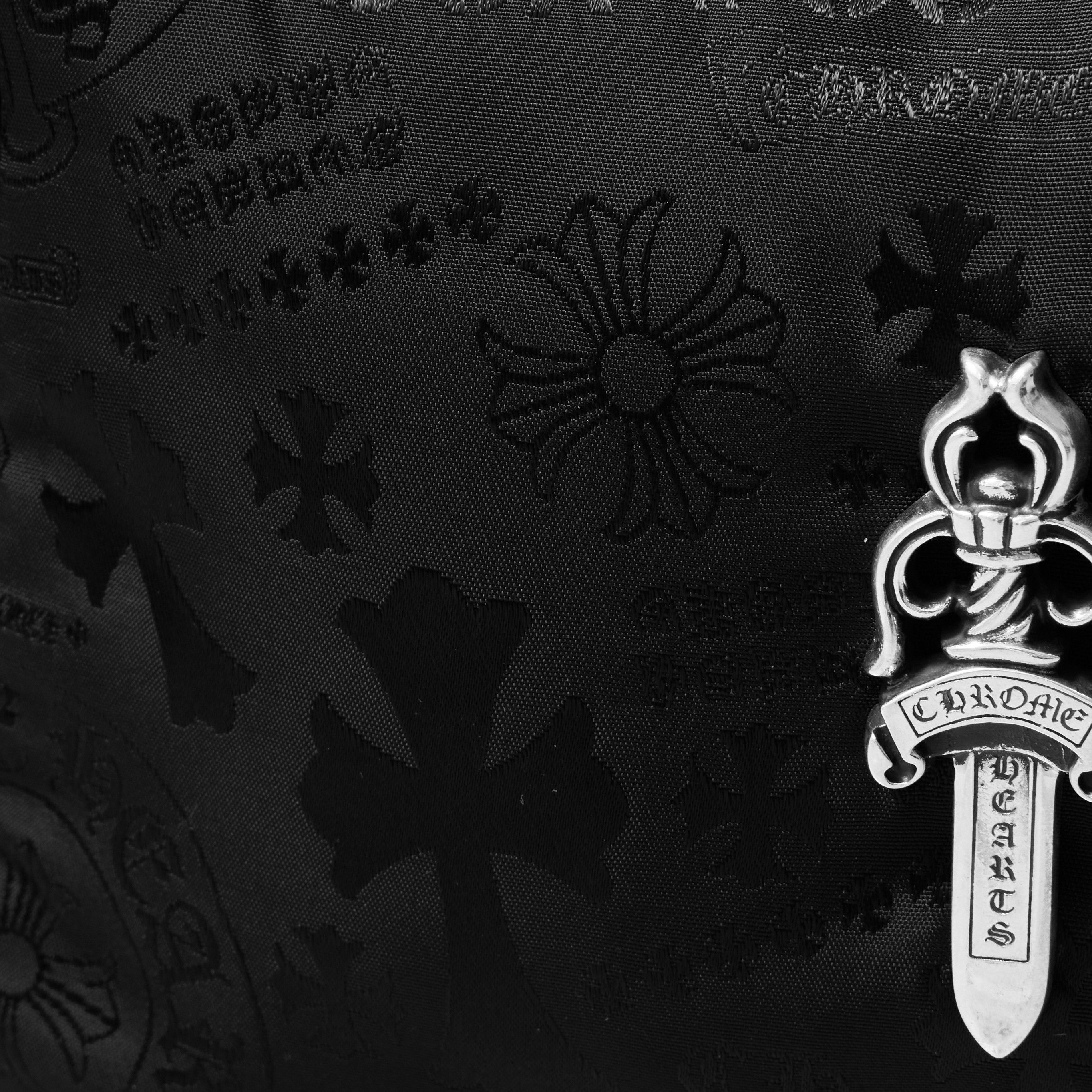 Chrome Hearts CHROME HEARTS Small Chicken Nugget Bag Multi Motif Nylon Size ONE SIZE - 10 Thumbnail