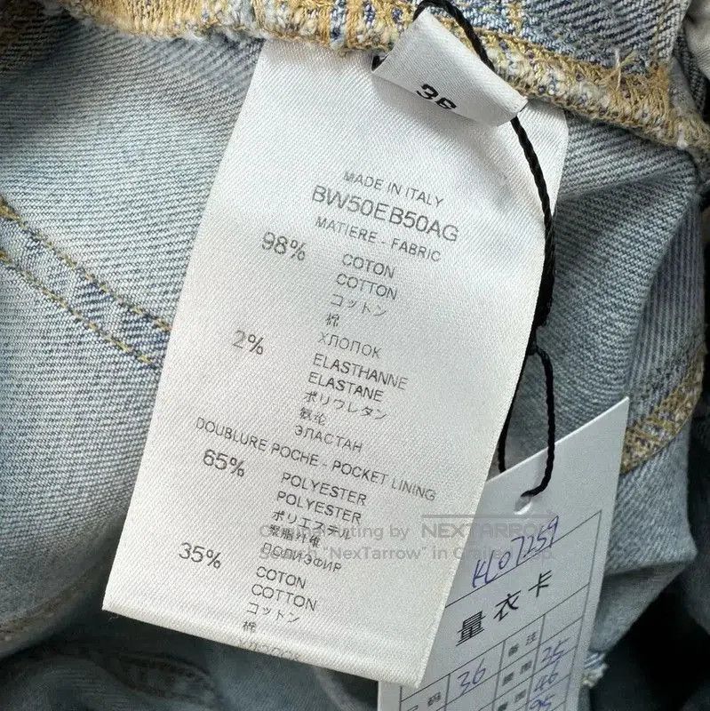 Givenchy Givenchy Blue Denim Logo Women's Jeans . Size 23" - 7 Thumbnail