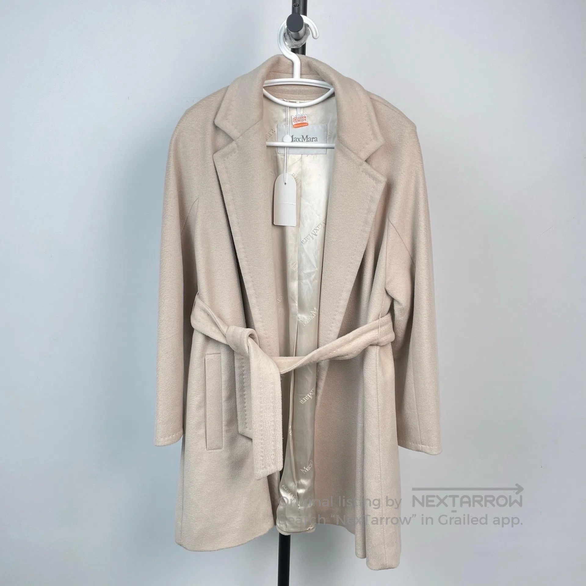 Max Mara Max Mara Oatmeal Color Camel Hair Coat| Size 4XL / US 24-26 - 9 Thumbnail