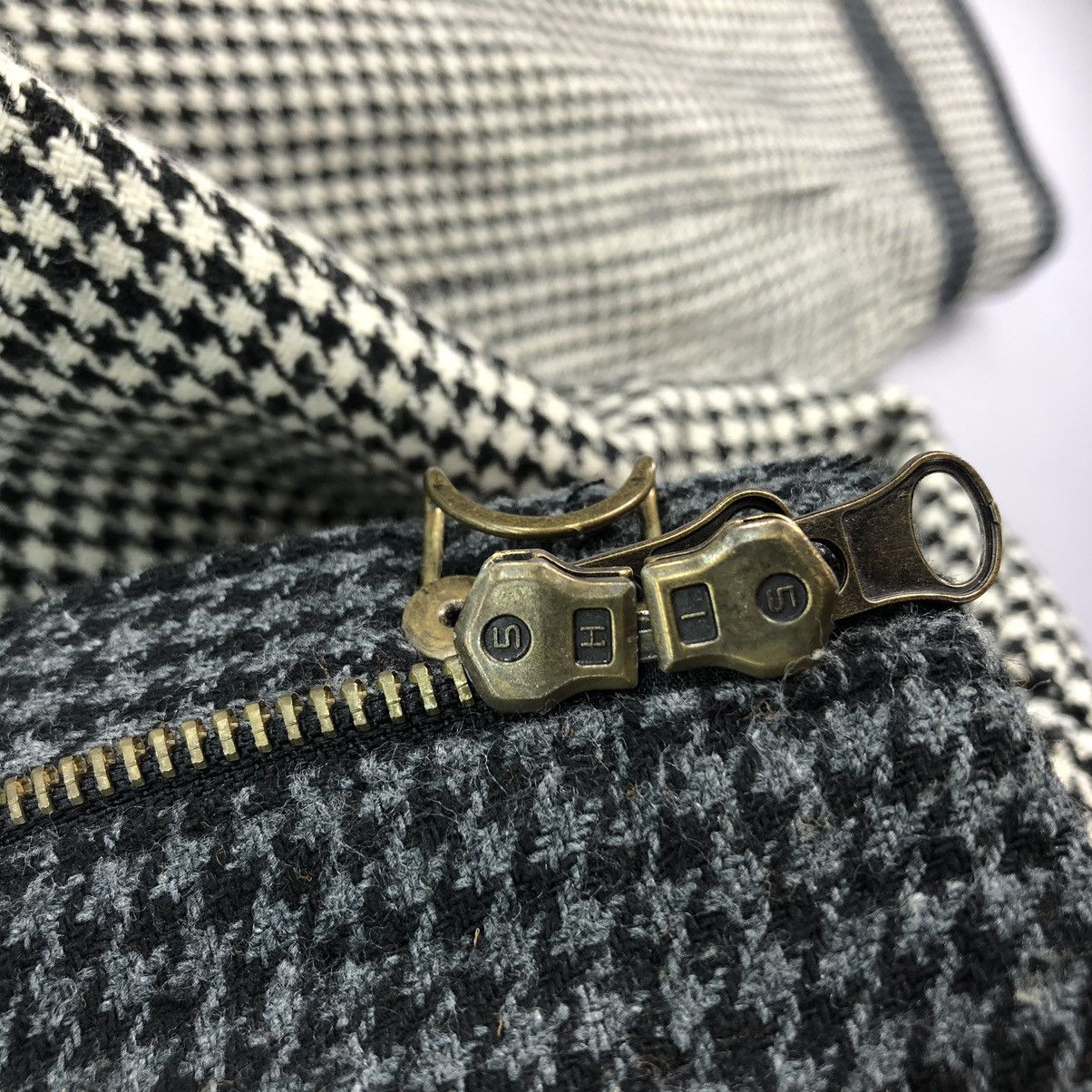 Japanese Brand Vintage 90’s Twenty Works Clasp Houndstooth Jacket Size US M / EU 48-50 / 2 - 7 Thumbnail