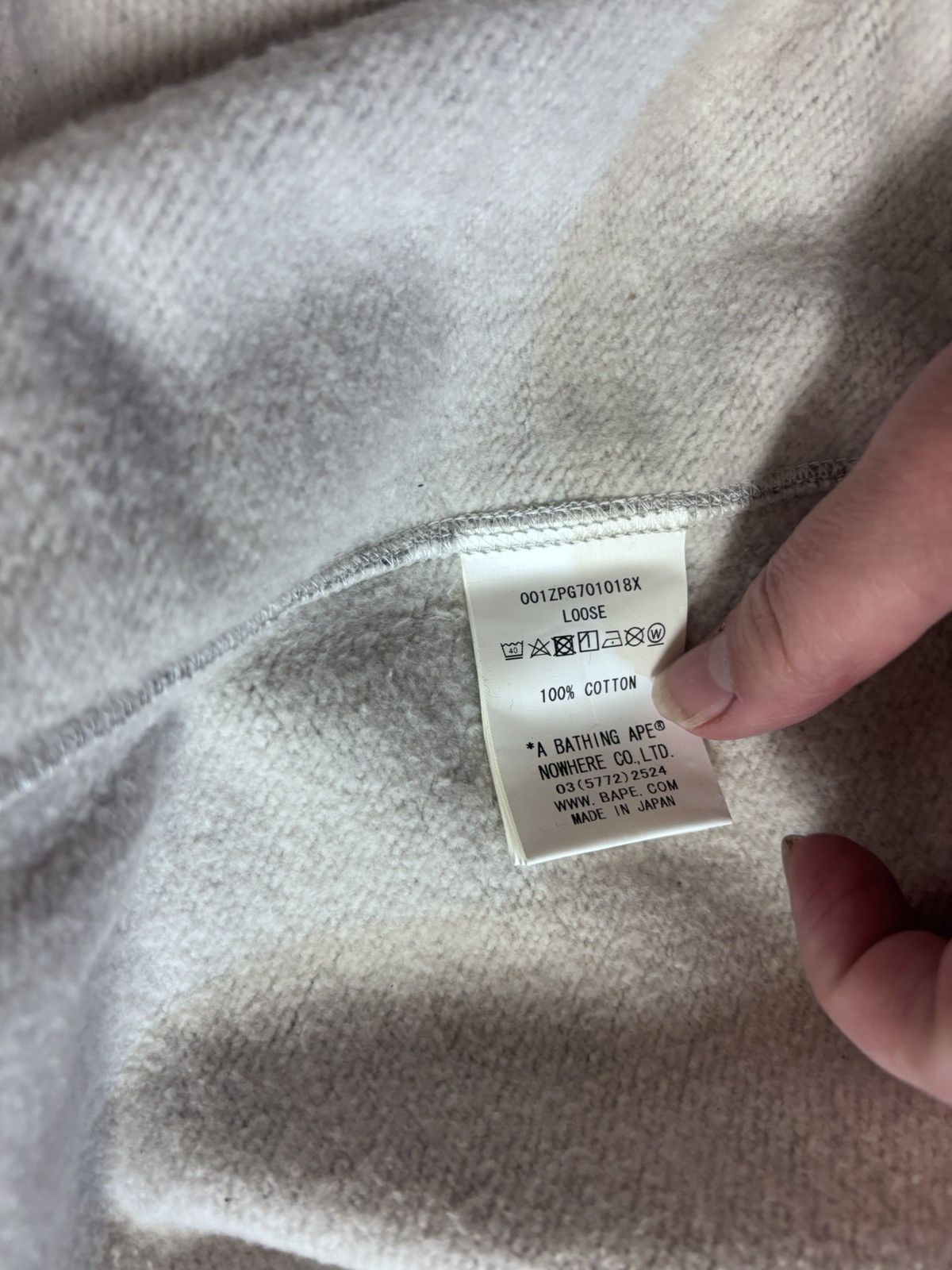 Bape Bape giant shark full zip gray Size US M / EU 48-50 / 2 - 8 Thumbnail