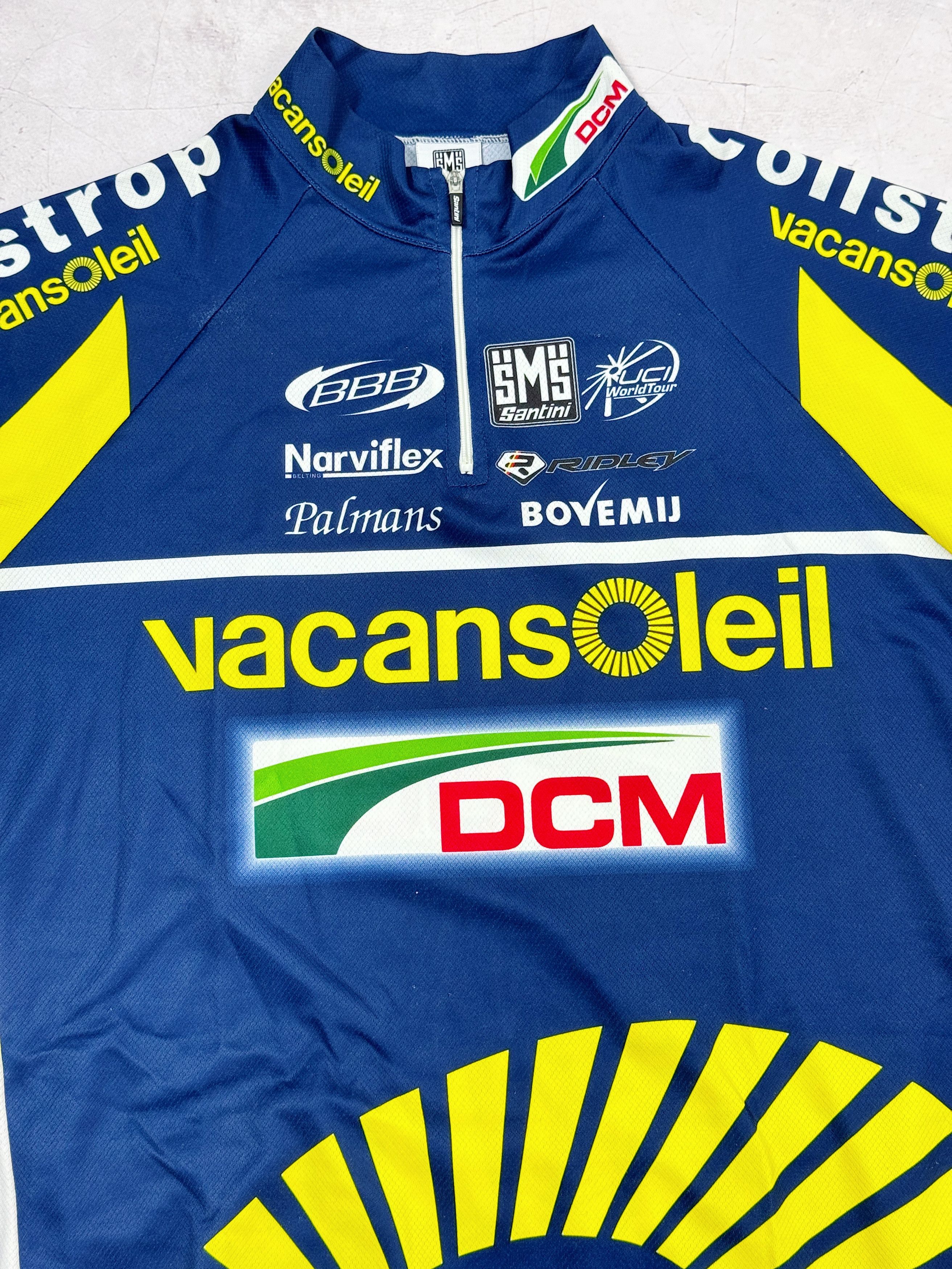 Sports Specialties Santini Cycling Jersey VacansOleil DCM Uci Pro Tour Size US M / EU 48-50 / 2 - 3 Thumbnail