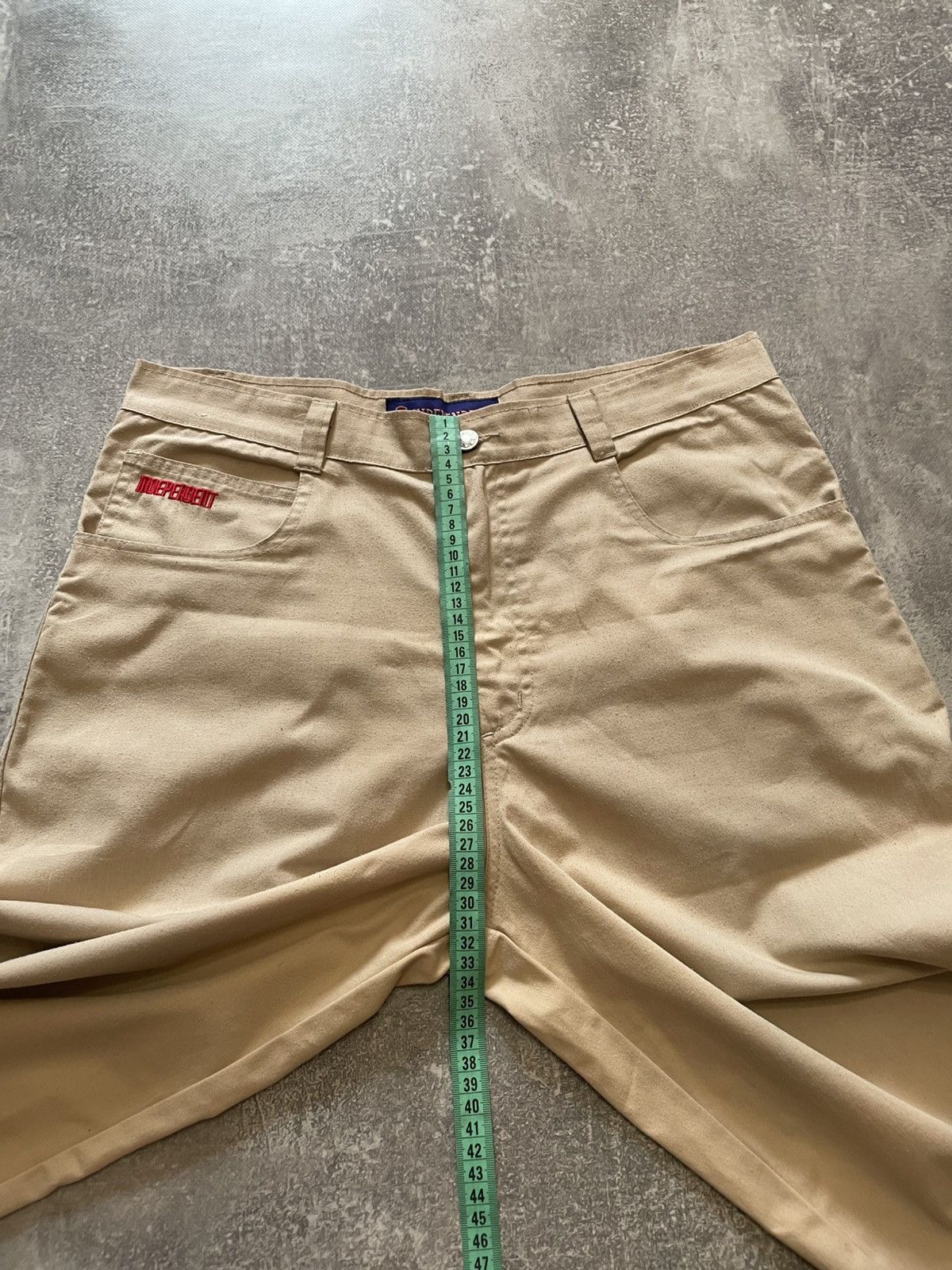 Independent Trading Co. × Independent Truck Co. × Vintage Vintage Independent Skateboarding Carpenter Rap Shorts 90s Size US 34 / EU 50 - 23 Thumbnail