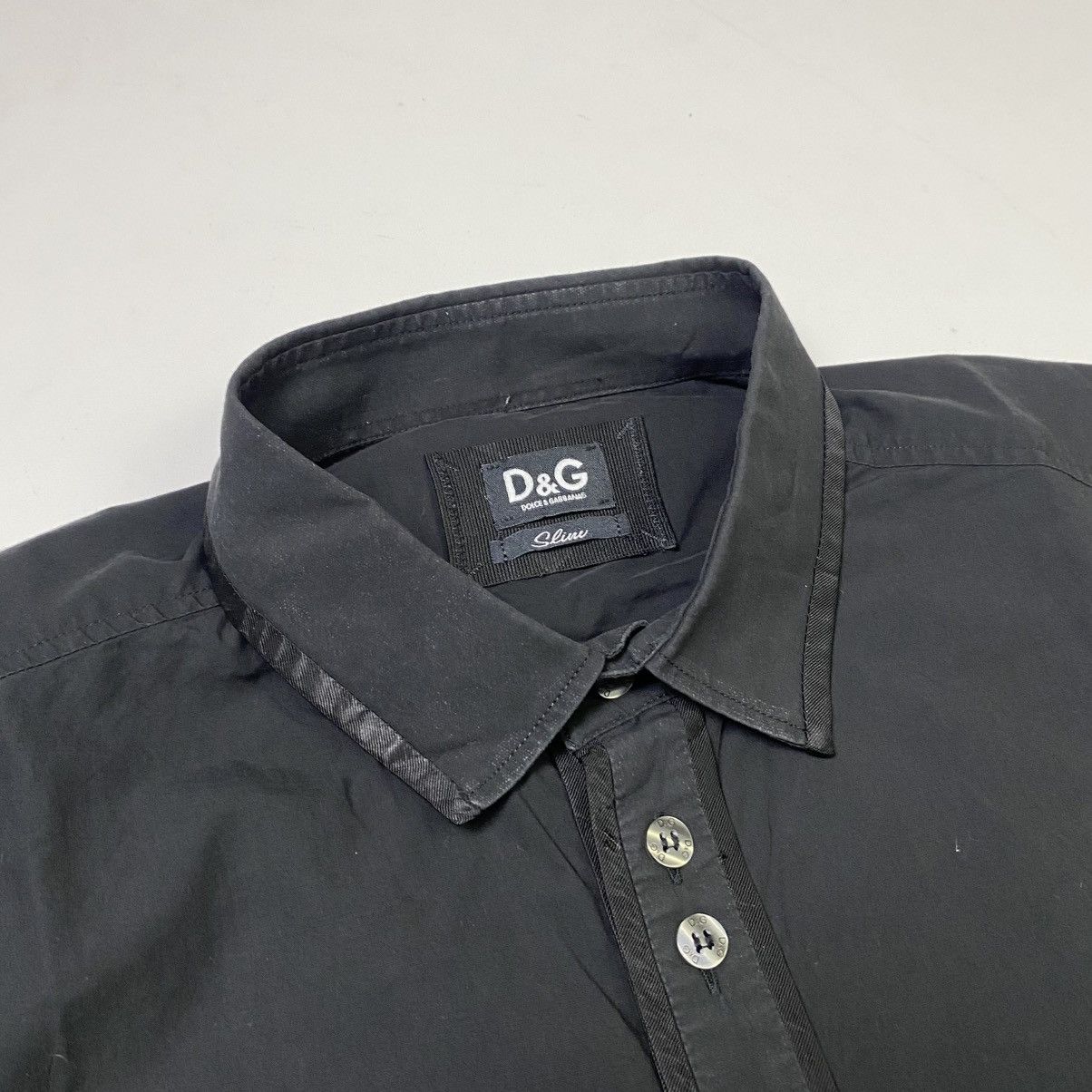 Dolce & Gabbana Vintage Dolce and Gabbana long sleeve button shirt Size US L / EU 52-54 / 3 - 9 Thumbnail