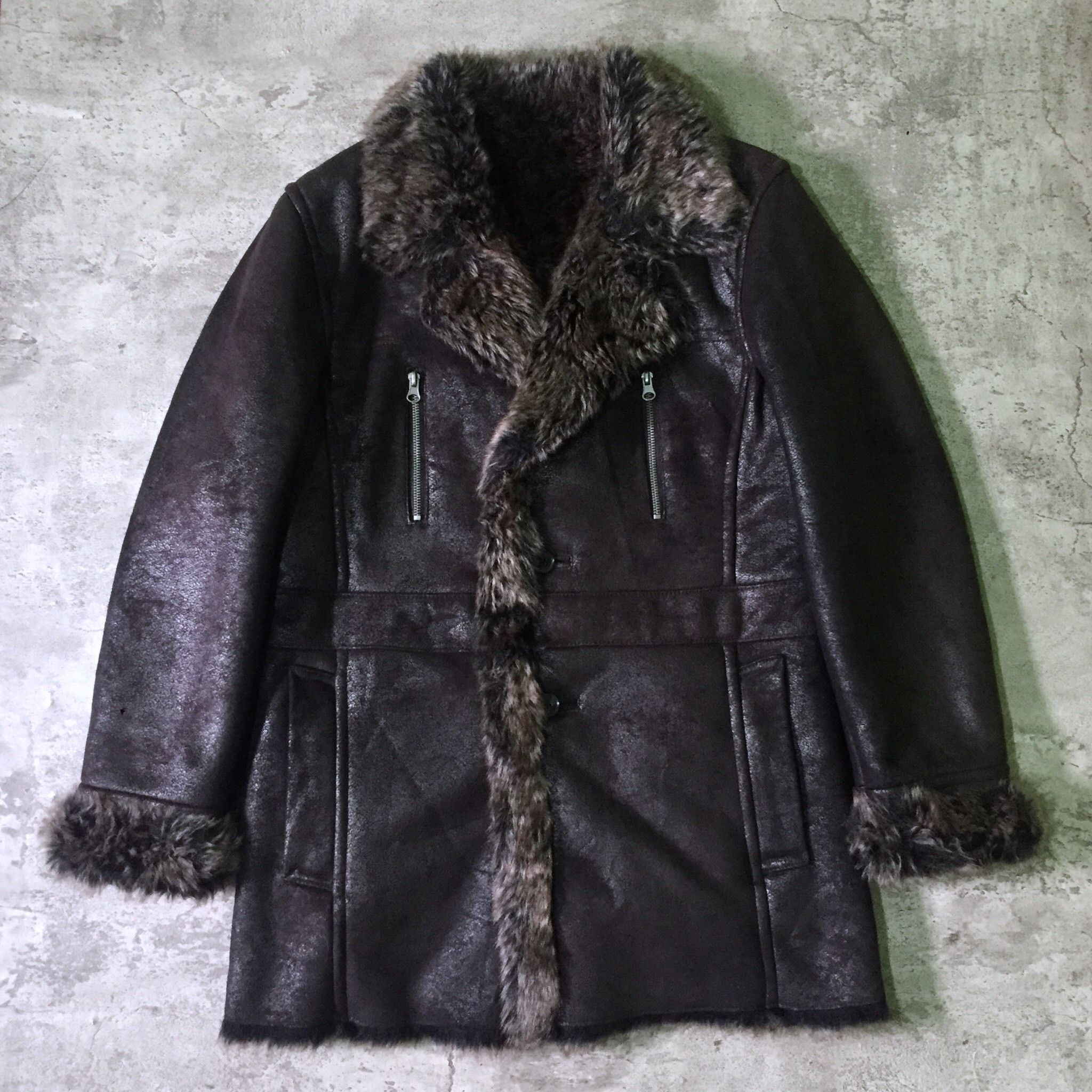Semantic Design Fur Jacket | Grailed