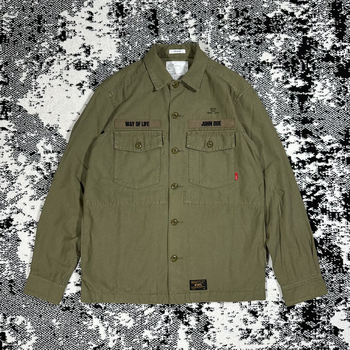 Wtaps WTAPS BUDS LS SHIRTS COTTON SATIN WAY OF LIFE 11AW | Grailed