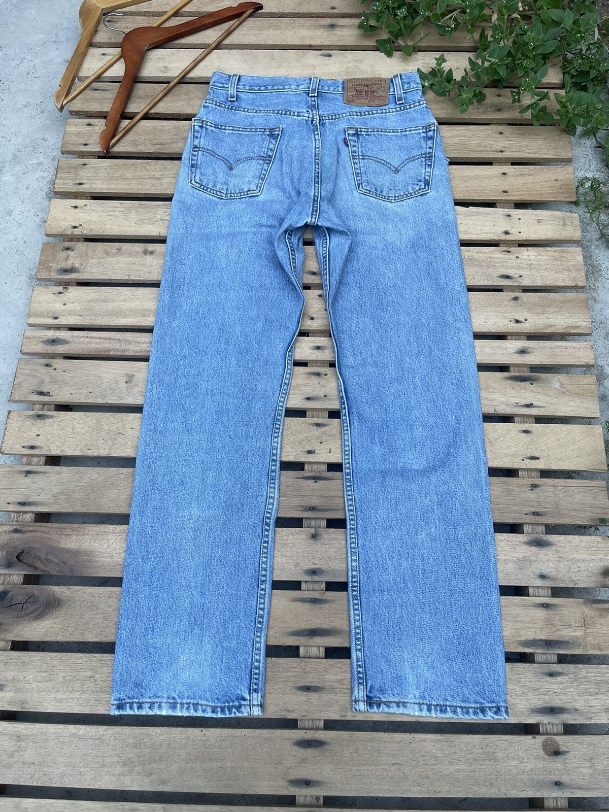 Levi's × Levi's Vintage Clothing × Vintage Vintage Levi's 505 Light Wash Denim Jeans Size 31x30 Size US 31 - 2 Thumbnail