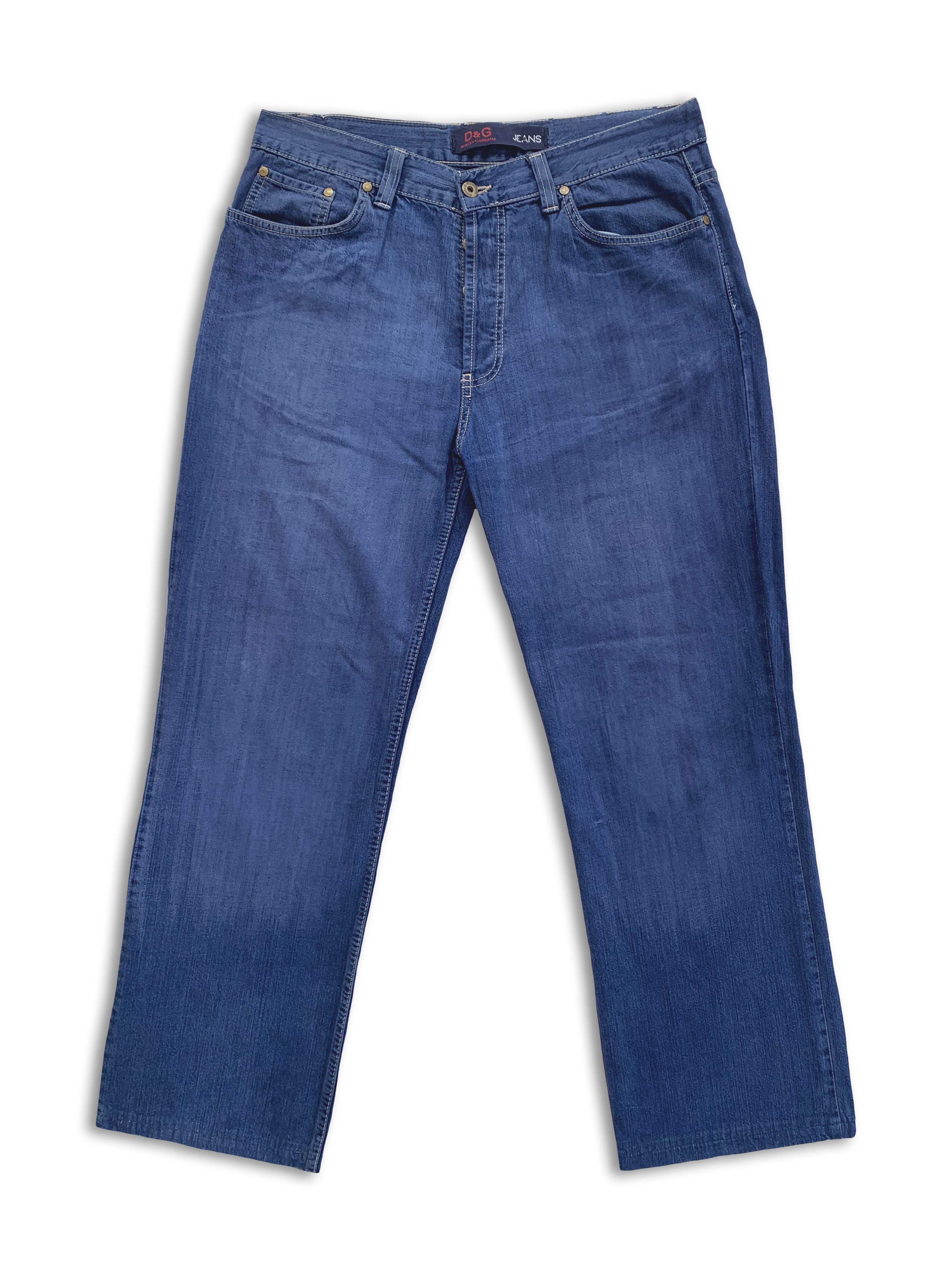 Dolce & Gabbana Vintage Y2K 90s DOLCE & GABBANA Jeans Pants Denim Bootcut Size US 36 / EU 52 - 2 Thumbnail