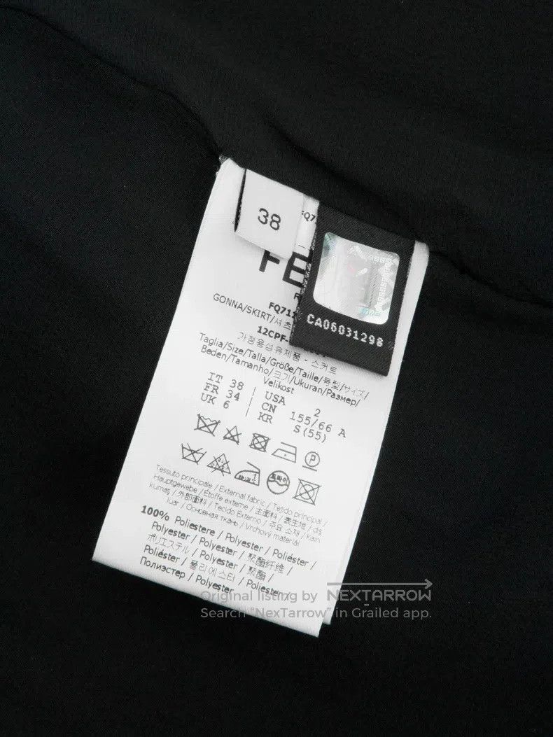 Fendi Fendi Cutout Skirt Size 25" / US 0 / IT 36 - 6 Thumbnail